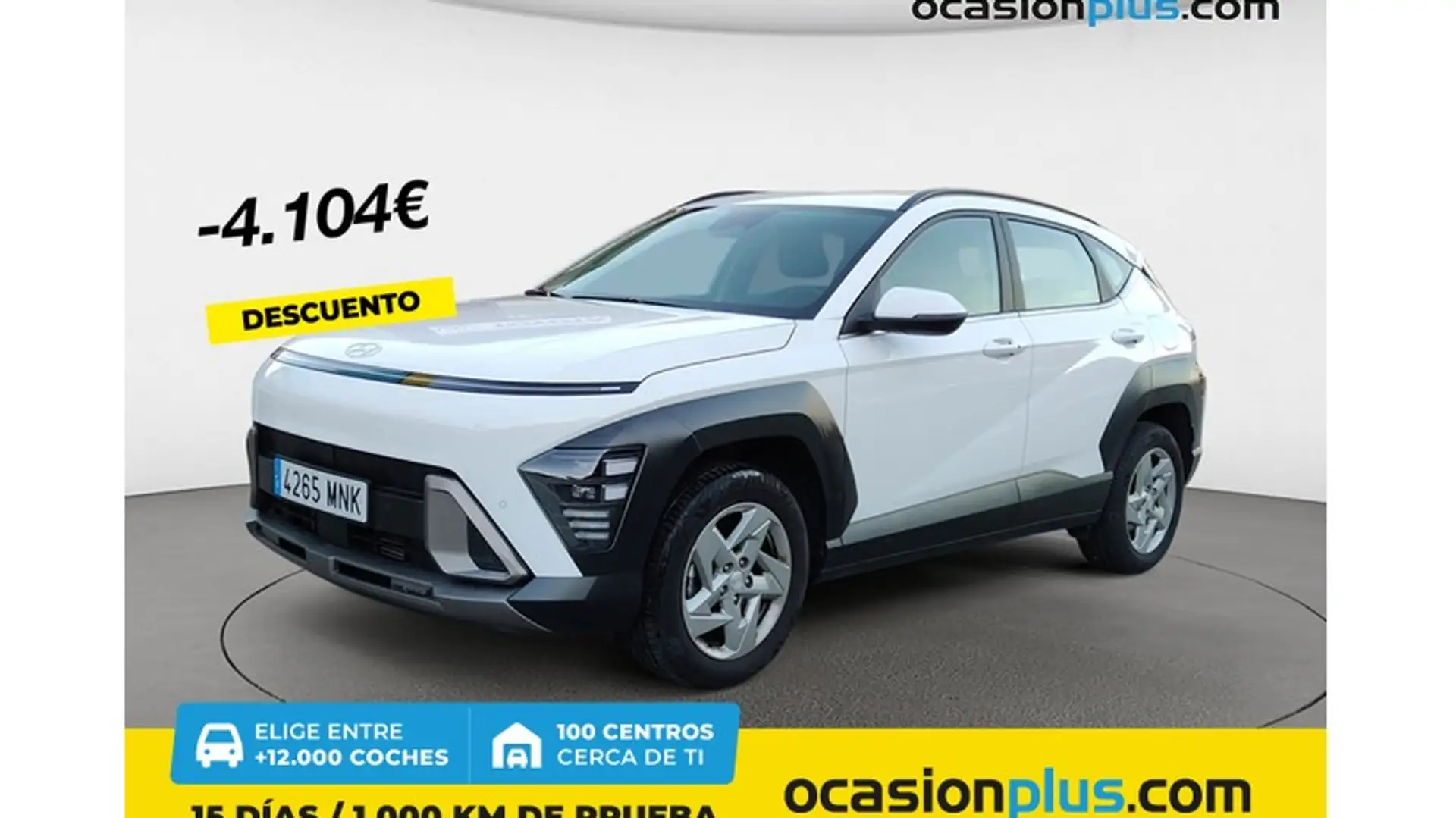 Hyundai KONA 1.0 TGDI Flexx 4x2 Blanco - 1