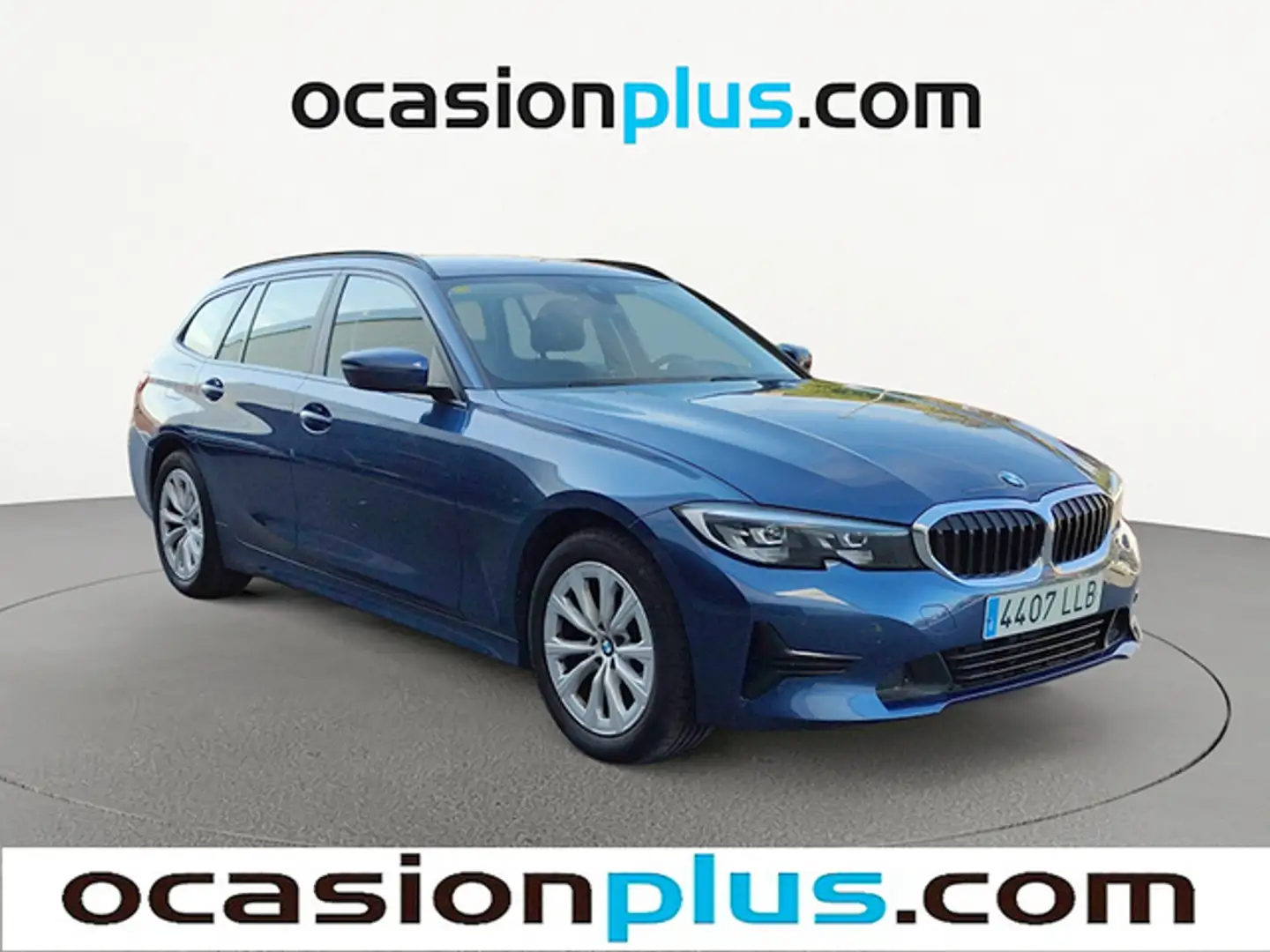 BMW 320 320dA Touring Azul - 2