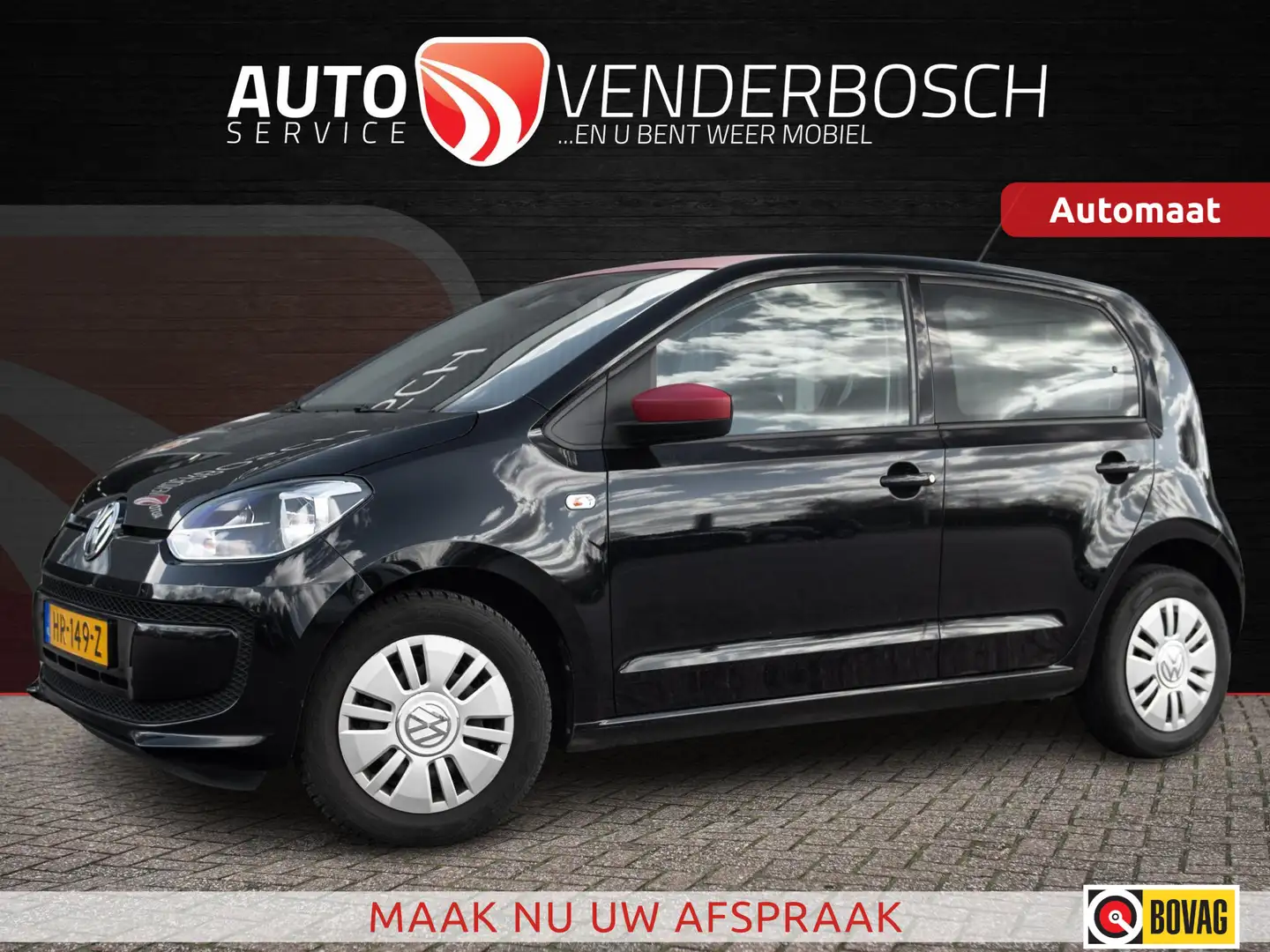 Volkswagen up! 1.0 Move Up! 60pk | Automaat | Airco | 5 deurs Schwarz - 1