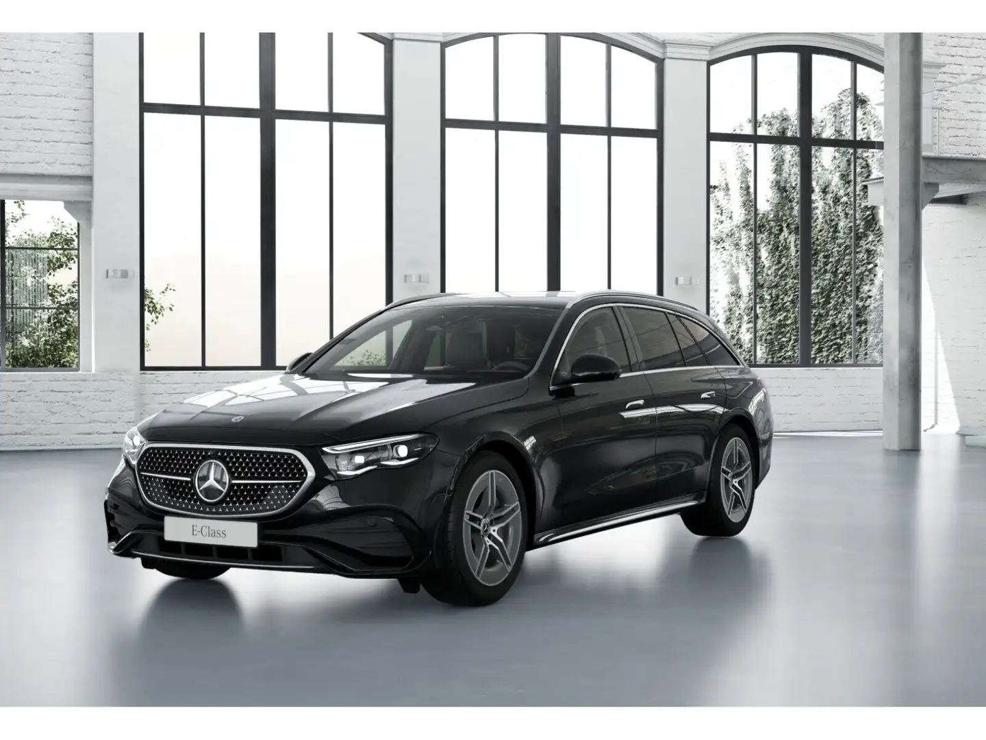 Mercedes-Benz E 300 e T AMG-Sport/DIGITAL/Super/AHK/Distr/360 Schwarz - 1