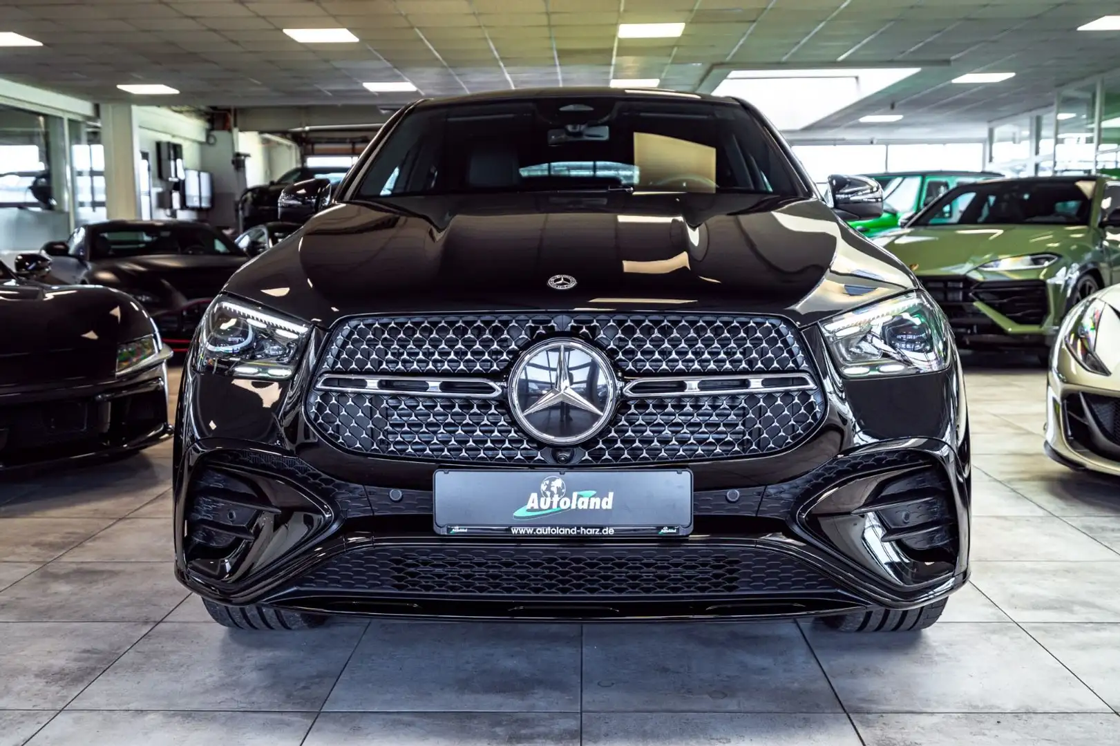 Mercedes-Benz GLE 450 GLE450d Coupe 4Matic AMG LINE*PANORAMA*MASSAGE Schwarz - 2
