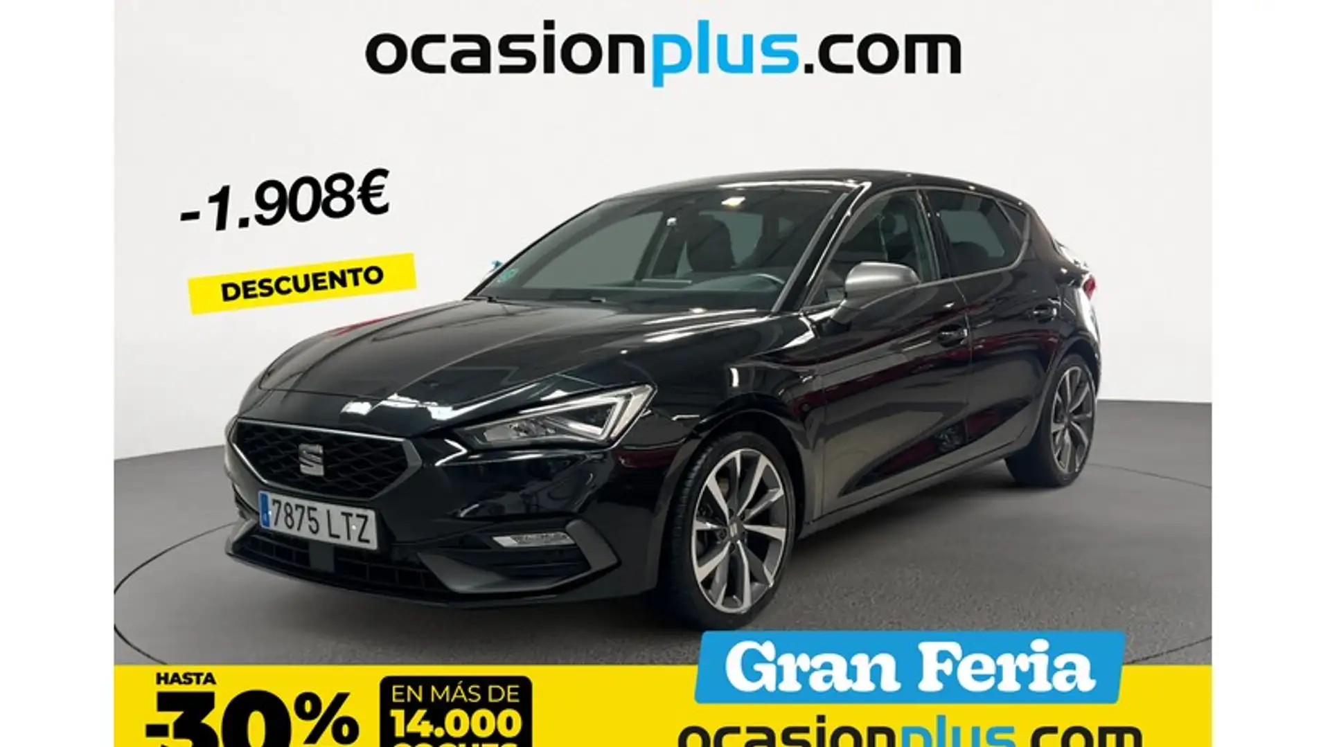 SEAT Leon 1.5 TSI S&S FR 150 Negro - 1