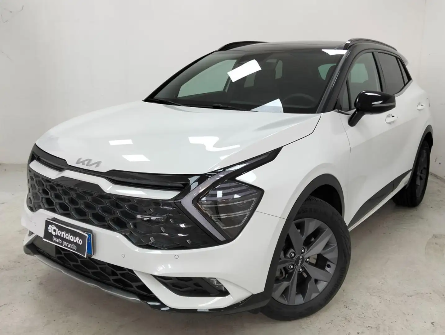 Kia Sportage 1.6 TGDi HEV AT GT-line (TETTO) Bianco - 1