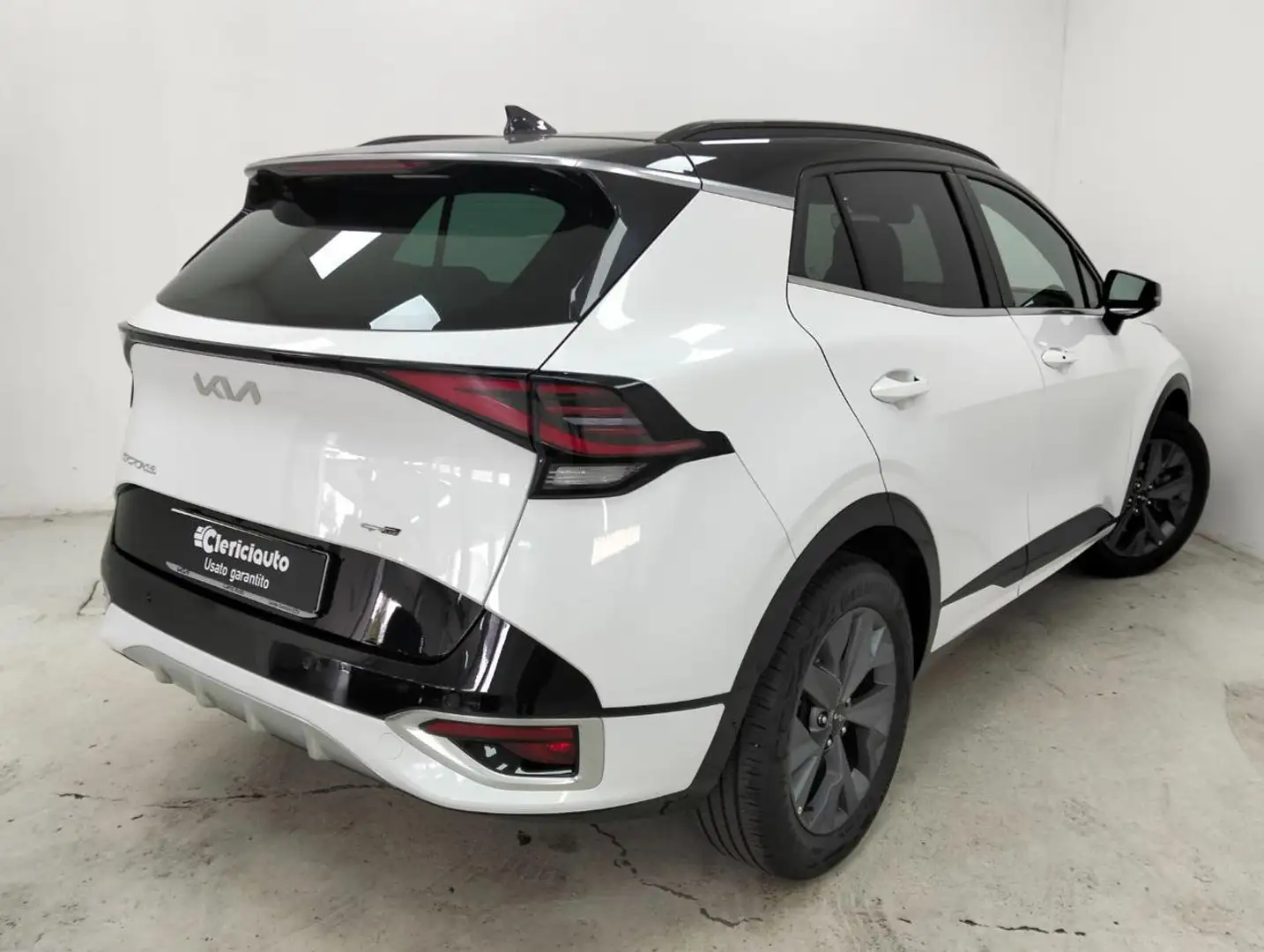 Kia Sportage 1.6 TGDi HEV AT GT-line (TETTO) Bianco - 2