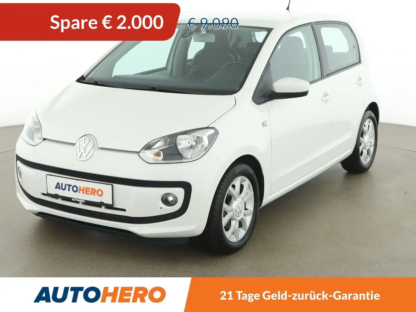 Volkswagen up! 1.0 Move up! BlueMotion Tech *NAVI*TEMPO*PDC*SHZ* Weiß - 1