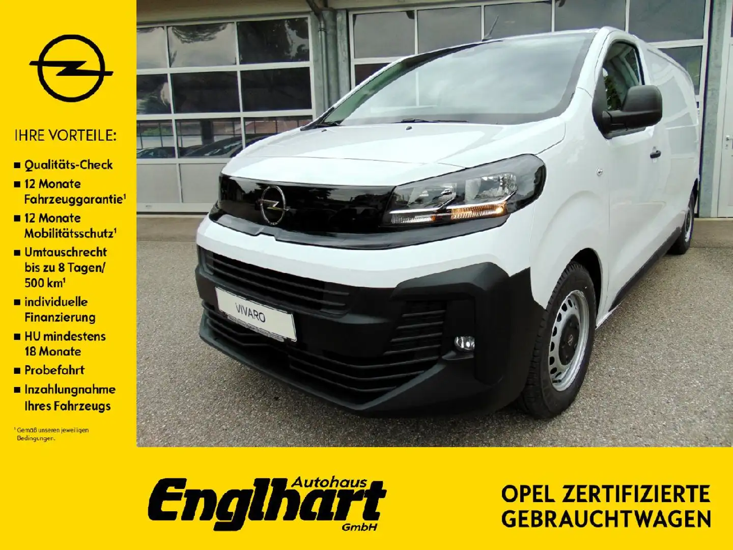 Opel Vivaro Vivaro Cargo M 2.0 BlueHDI Blanc - 1