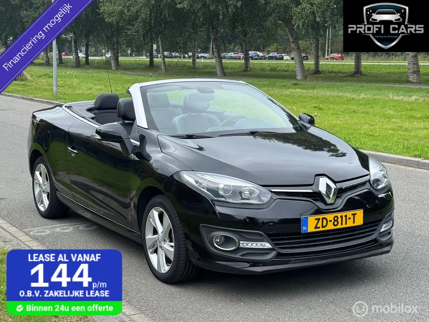 Renault Megane Coupé-Cabriolet 1.2 TCe Privilège Zwart - 1