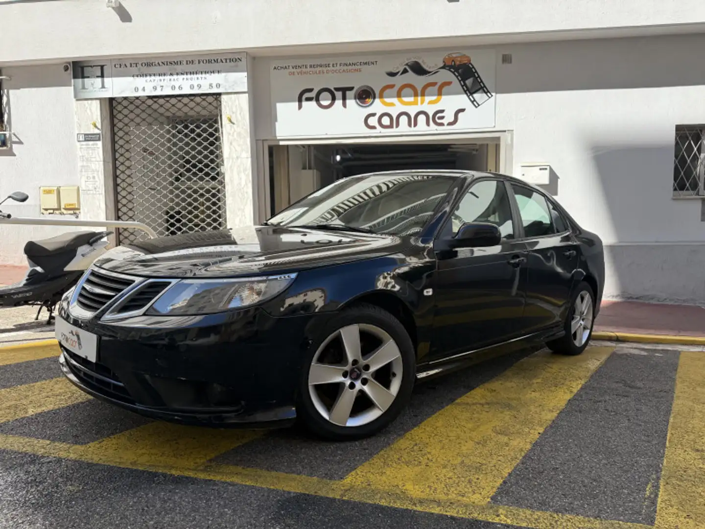 Saab 9-3 1.9 TTID130 FAP LINEAR Noir - 1