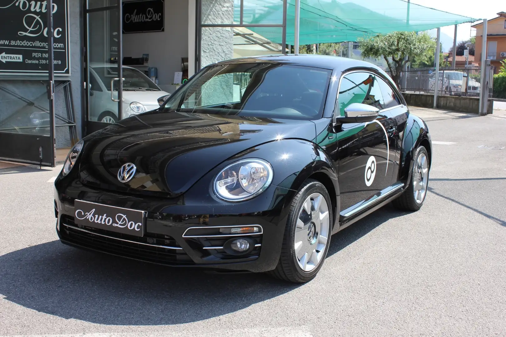 Volkswagen Maggiolino 1.2 TSI 105CV ALLSTAR SEDILI SPORT MISTO PELLE Negru - 1