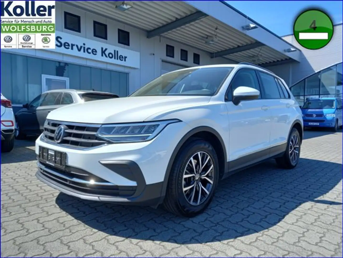 Volkswagen Tiguan 1.5 TSI DSG Navi Kamera eHeckklappe Bianco - 2