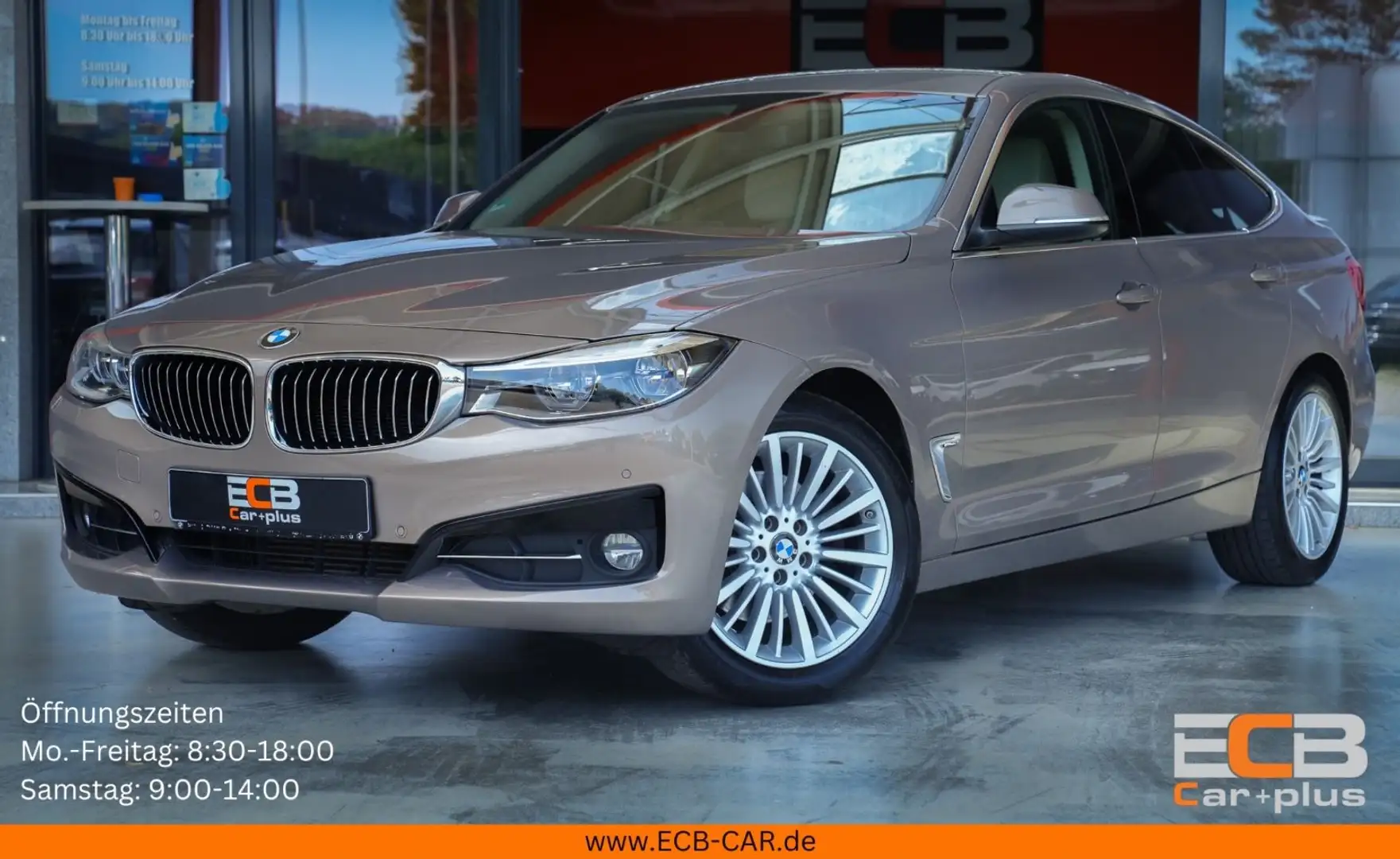 BMW 330 d Gran Turismo Luxury Line *1.Hand/SHZ/Temp.* Beige - 1