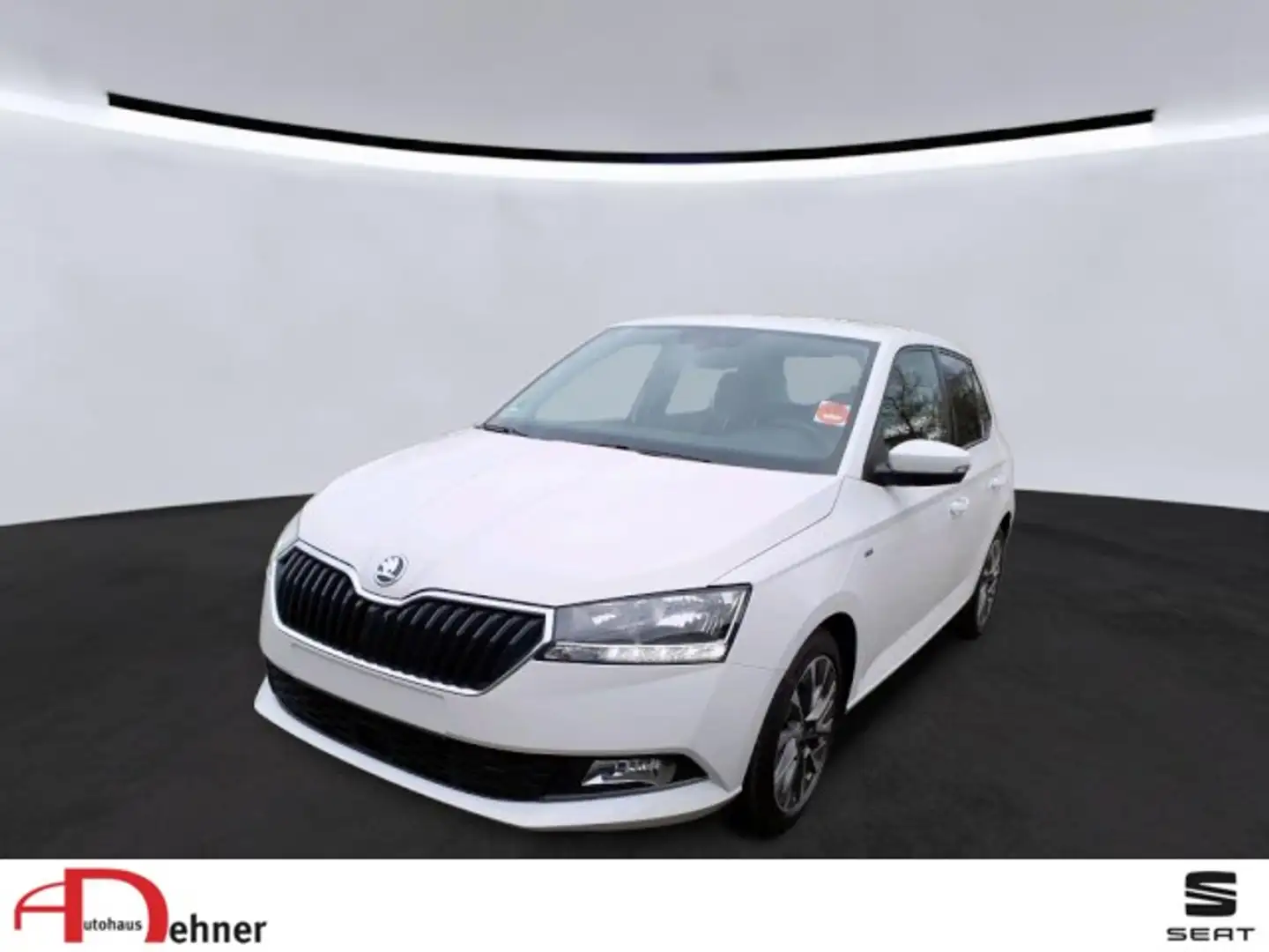Skoda Fabia Clever 1.0 MPI PDC+SHZ+SMART LINK+ Klima Weiß - 1