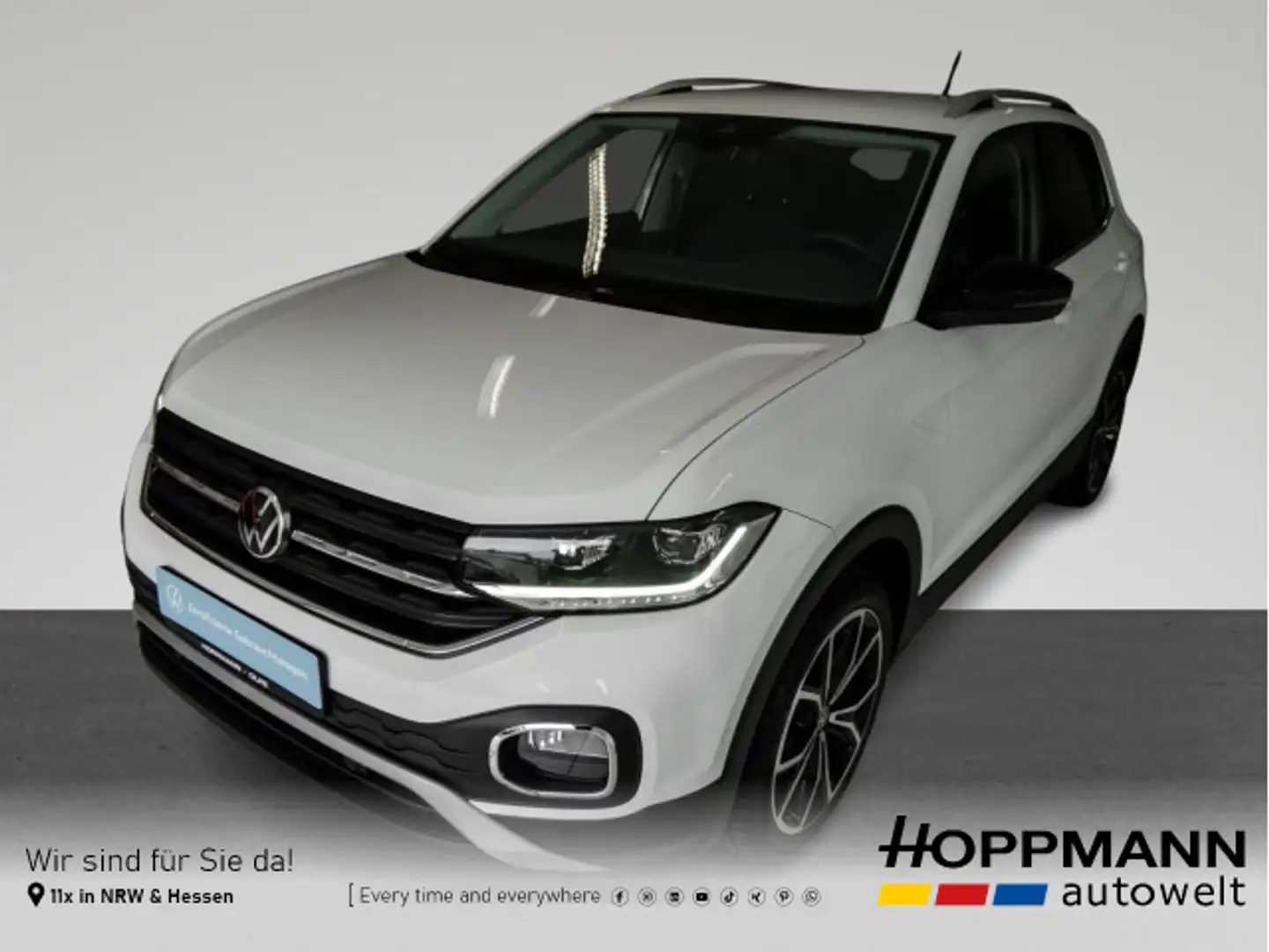 Volkswagen T-Cross 1.0 TSI Style ACC LED KAMERA DESIGN PAKE Blanc - 1