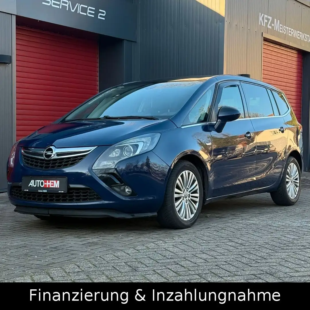 Opel Zafira C Tourer Innovation Xenon Navi Pano SHZ Bleu - 1