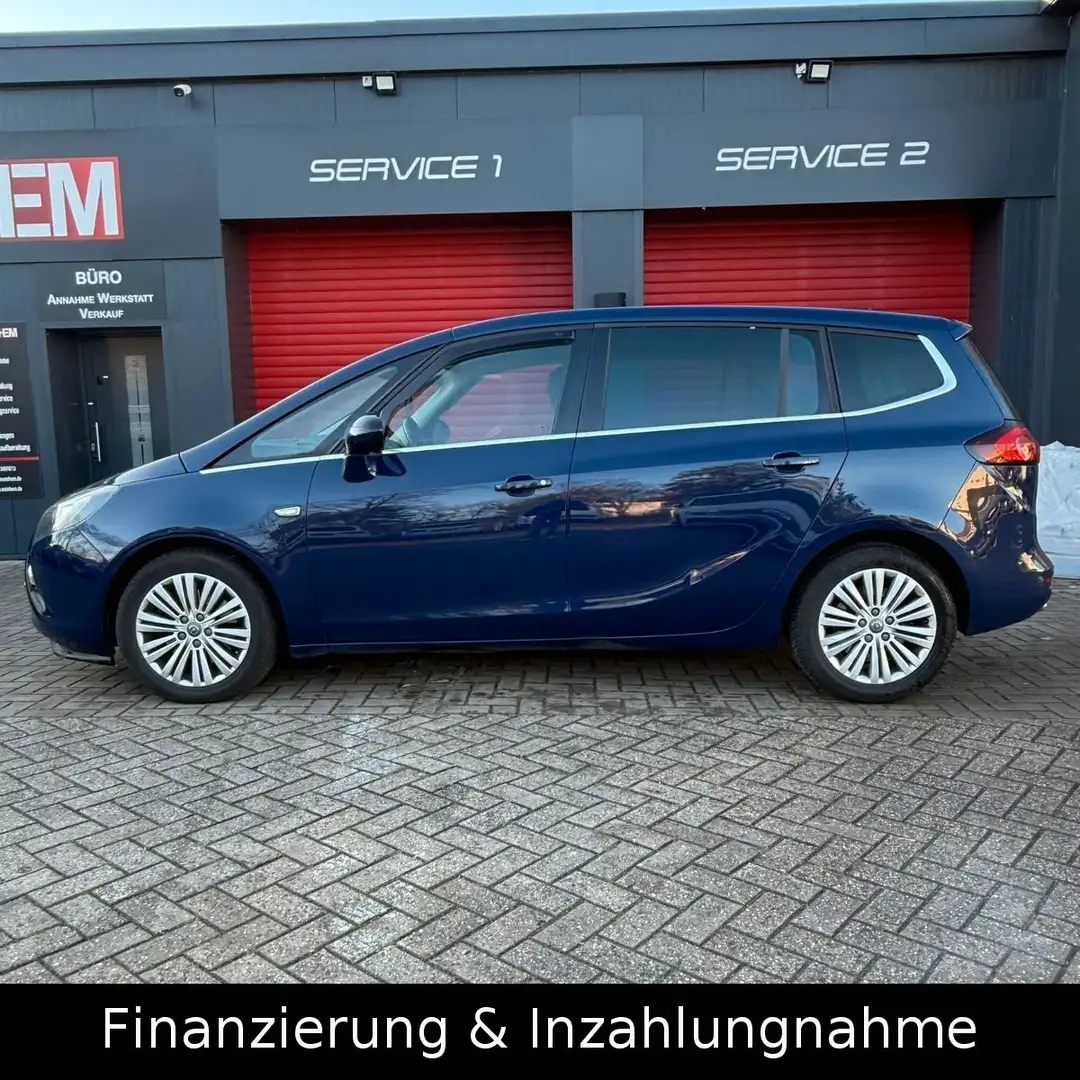 Opel Zafira C Tourer Innovation Xenon Navi Pano SHZ Bleu - 2