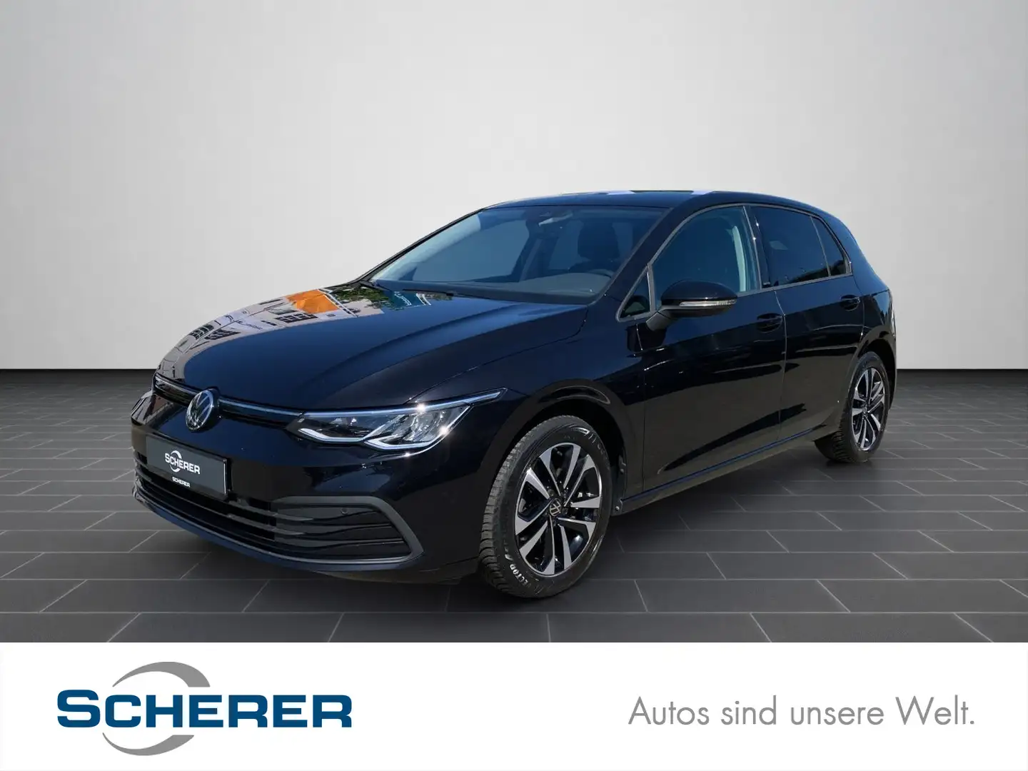 Volkswagen Golf VIII 1.5 TSI United Navi ACC LED Scheinwerf Schwarz - 1