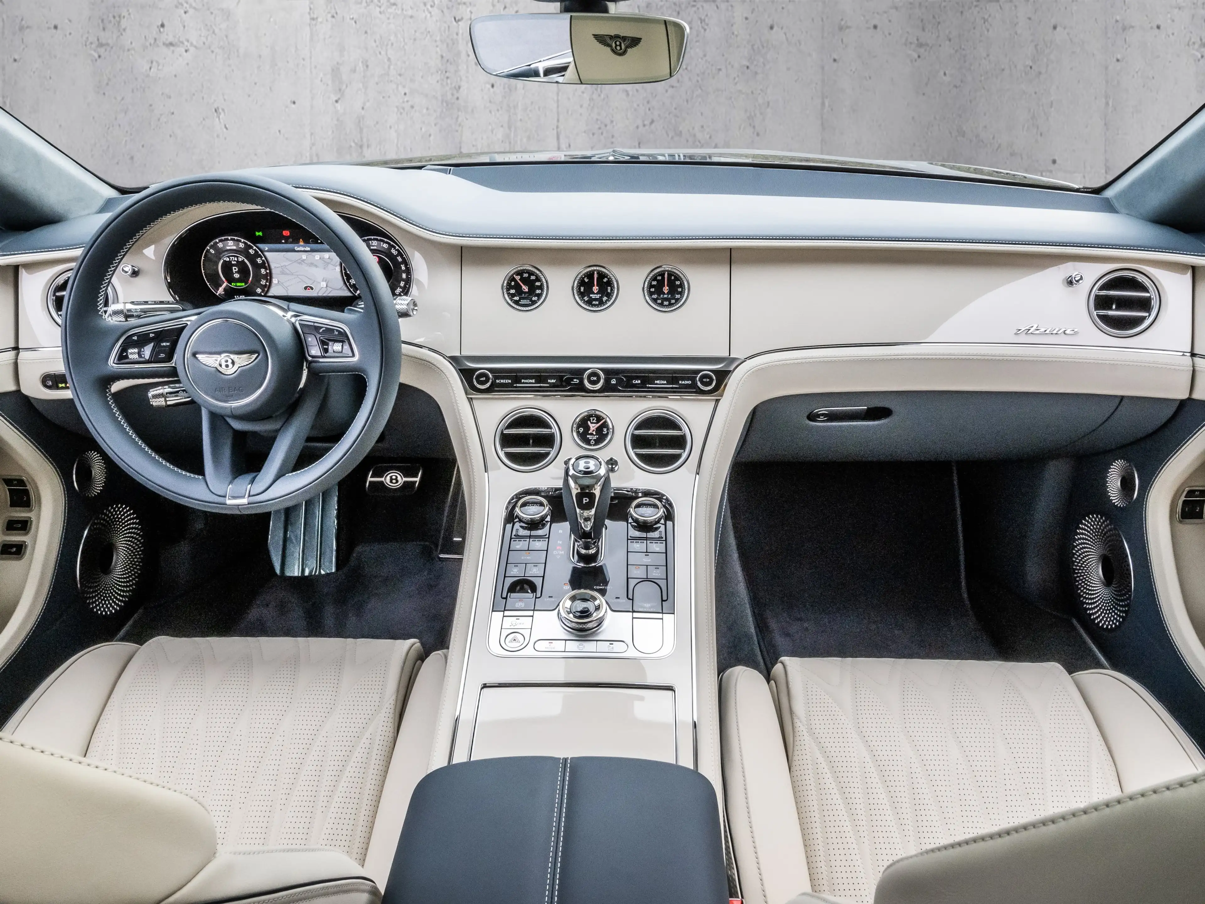 Bentley Continental GT Azure Bang & Olufen, Piano Linen Veneer — photo 7
