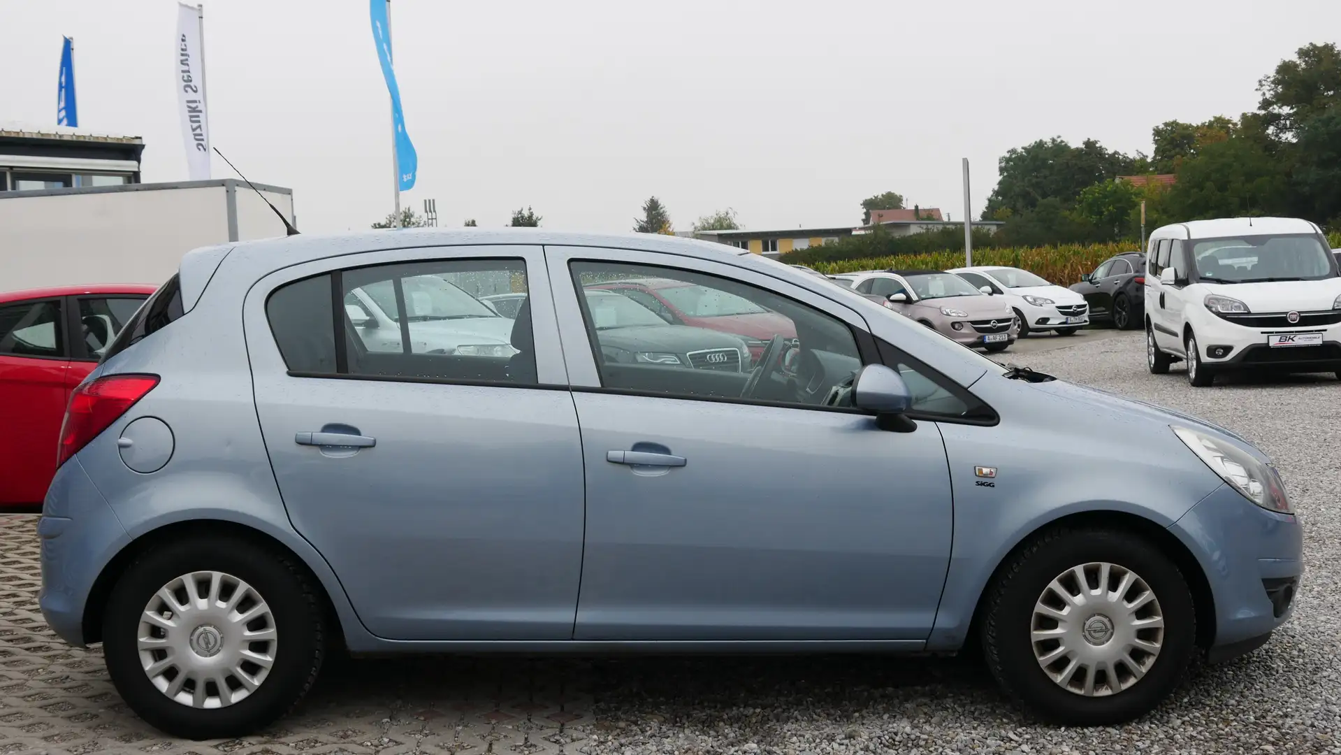 Opel Corsa TÜV,- Kundendienst Neu Klimaanlage Tempomat AUX Gris - 2