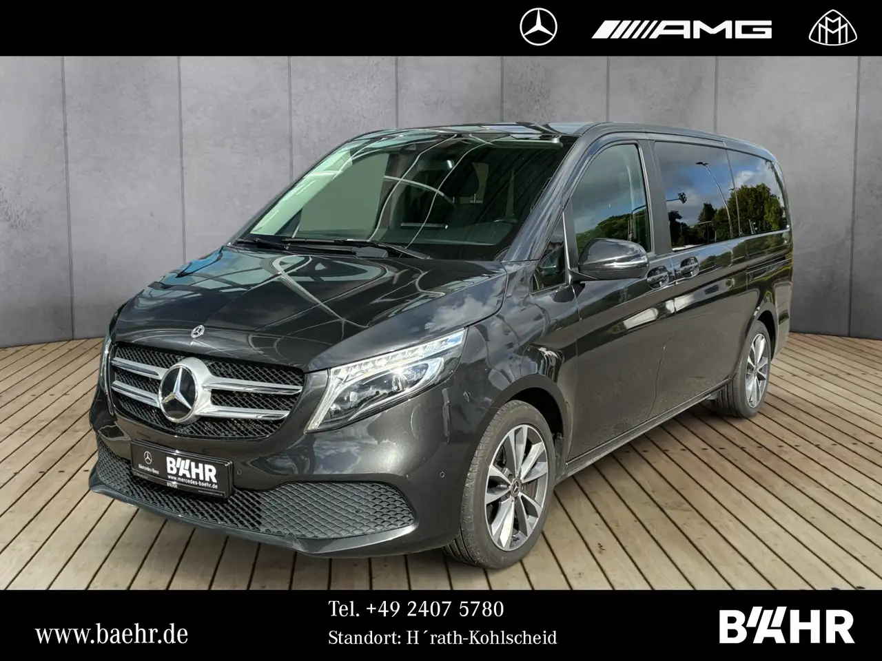 Mercedes-Benz V 220 d lang Verkauf nur an Gewerbe!!/Navi/LED Edition Autom./Klima/Park-Assist./Sportpaket/Zusatzhz./MF-Lenkrad/BC/Temp — photo 1 of 15