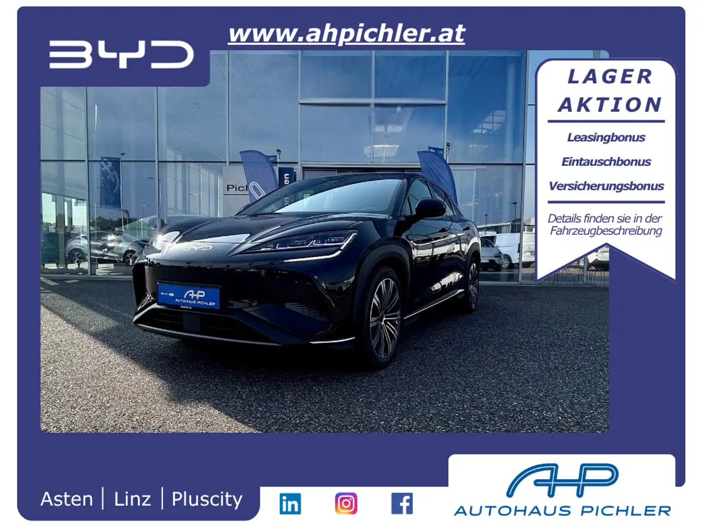 BYD Sealion 7 Excellence AWD 91.5 kWh 530PS WOW Vorführwagen ... Schwarz - 1