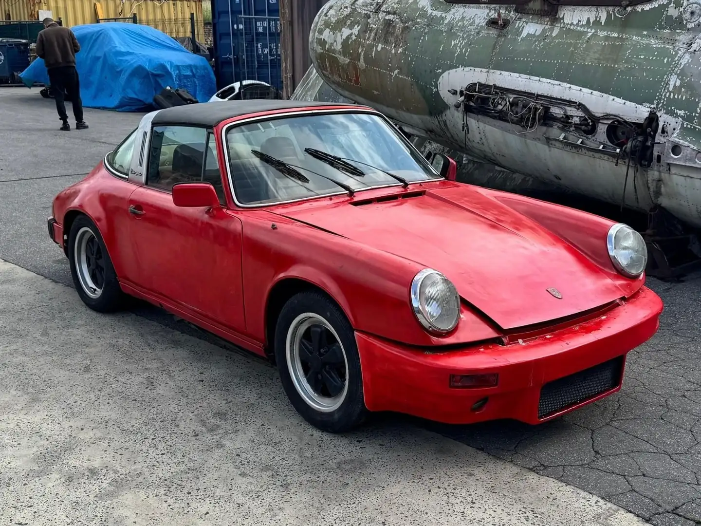 Porsche 911 3.0 SC TARGA Rojo - 2