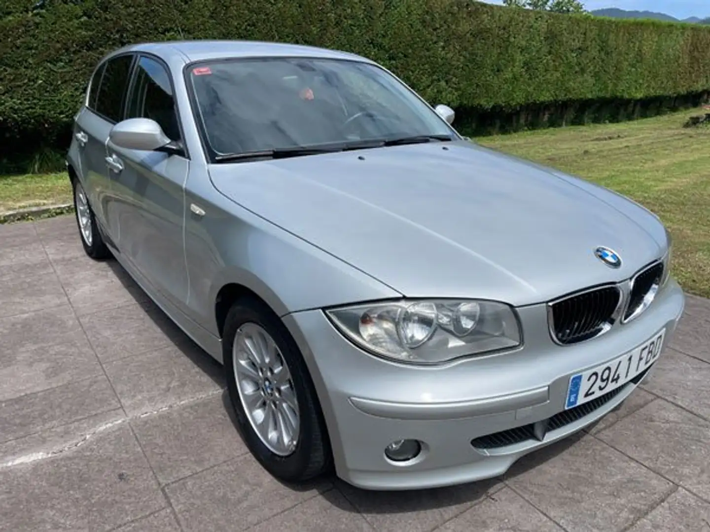 BMW 120 serie1 120d Plateado - 2
