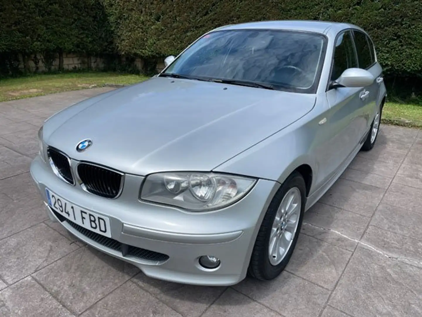 BMW 120 serie1 120d Plateado - 1