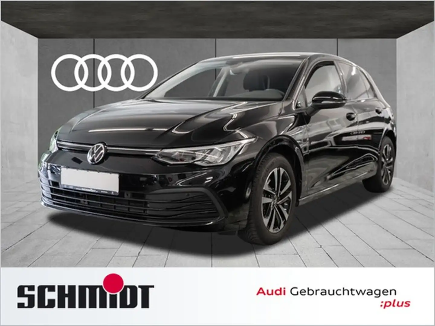 Volkswagen Golf VIII 1.0 TSI United Pano ACC Kamera LM App Connect Negro - 1
