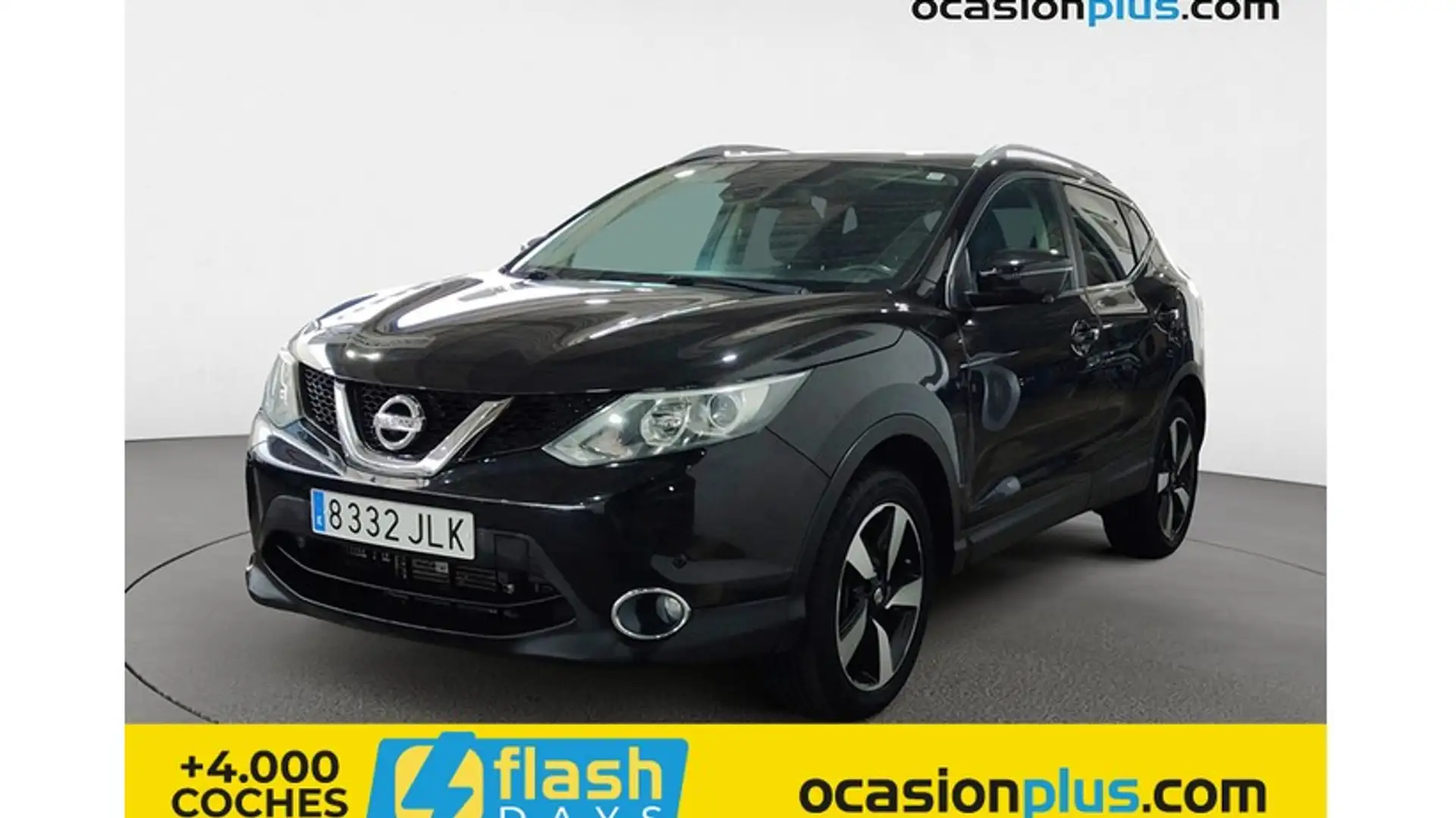 Nissan Qashqai 1.6dCi N-Connecta 4x2 XTronic Zwart - 1