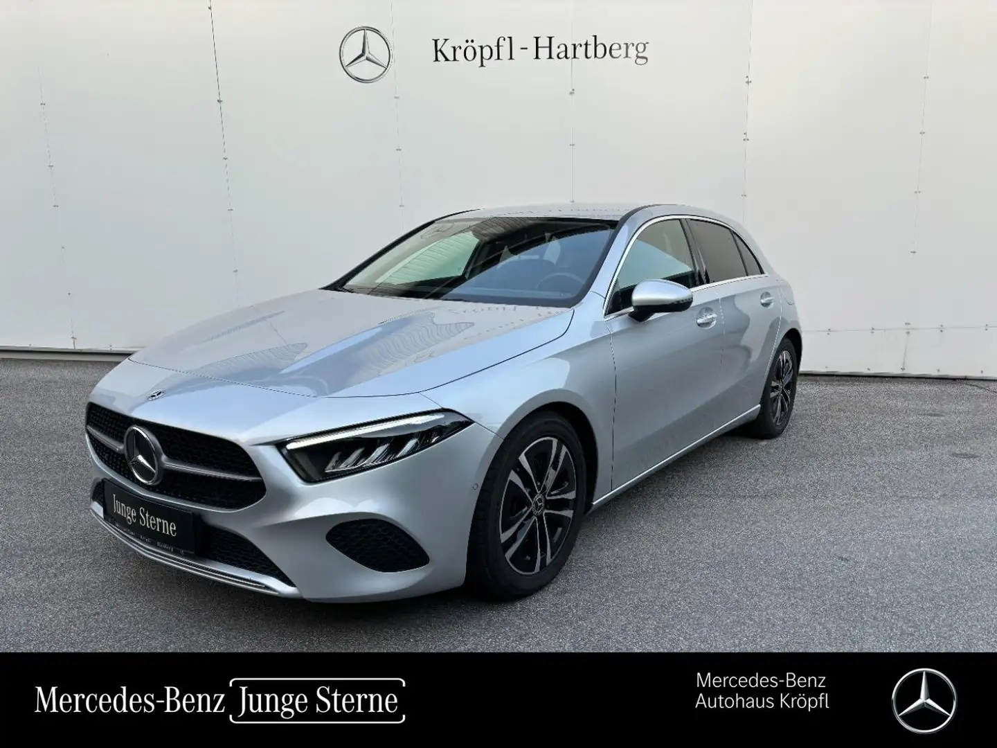 Mercedes-Benz A 180 d Progressive MBUX Navi Silber - 1