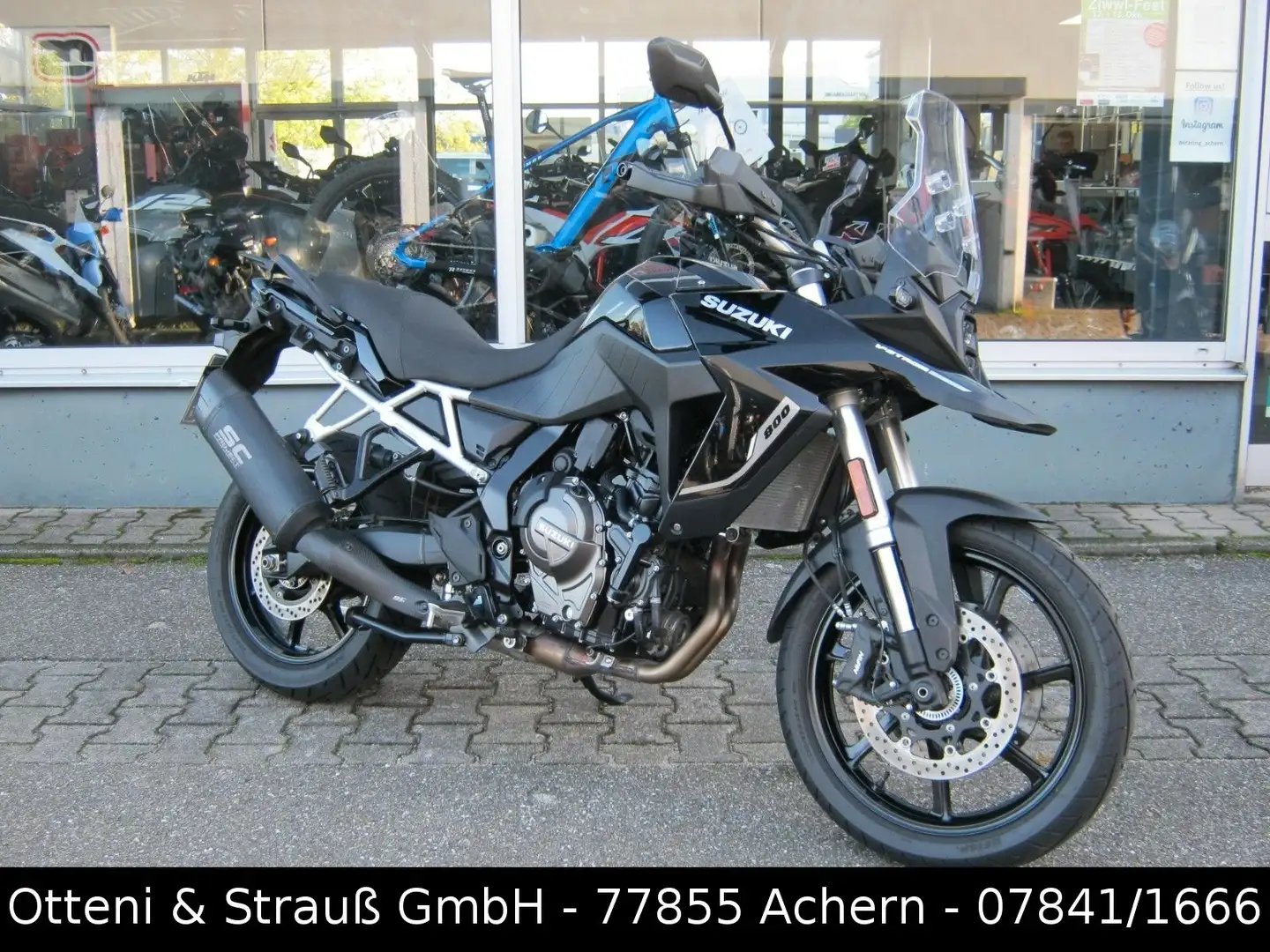 Suzuki DL 800 V-Strom *SC-Project*Kofferset* Schwarz - 1