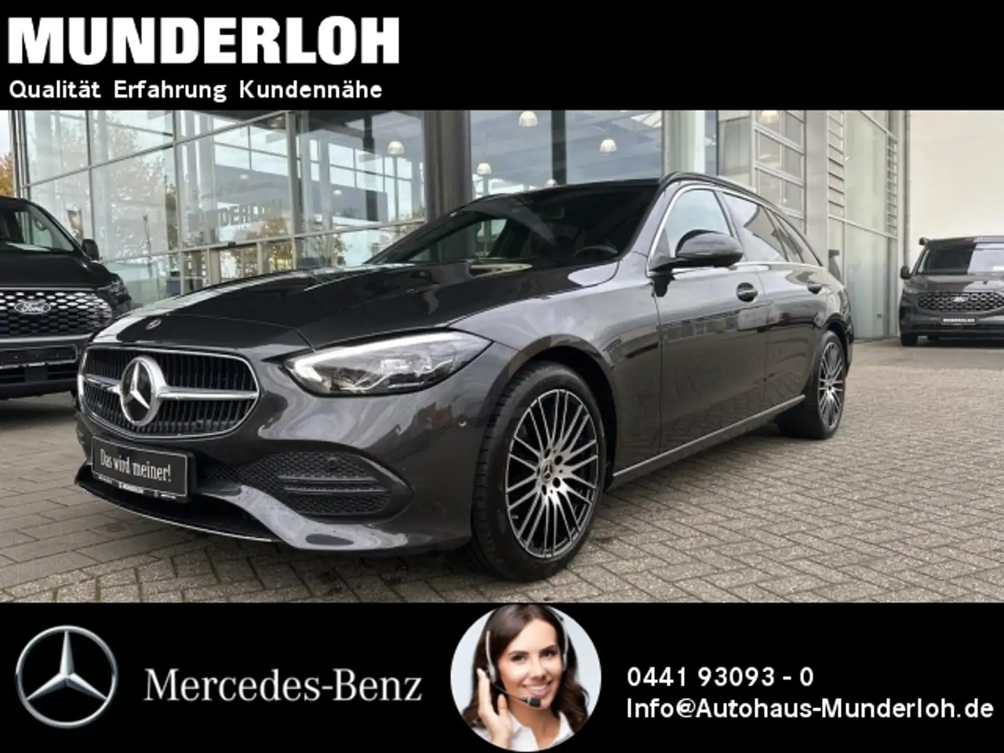 Mercedes-Benz C 200 d T-Modell Avantgarde Advanced Plus MHEV Grau - 1