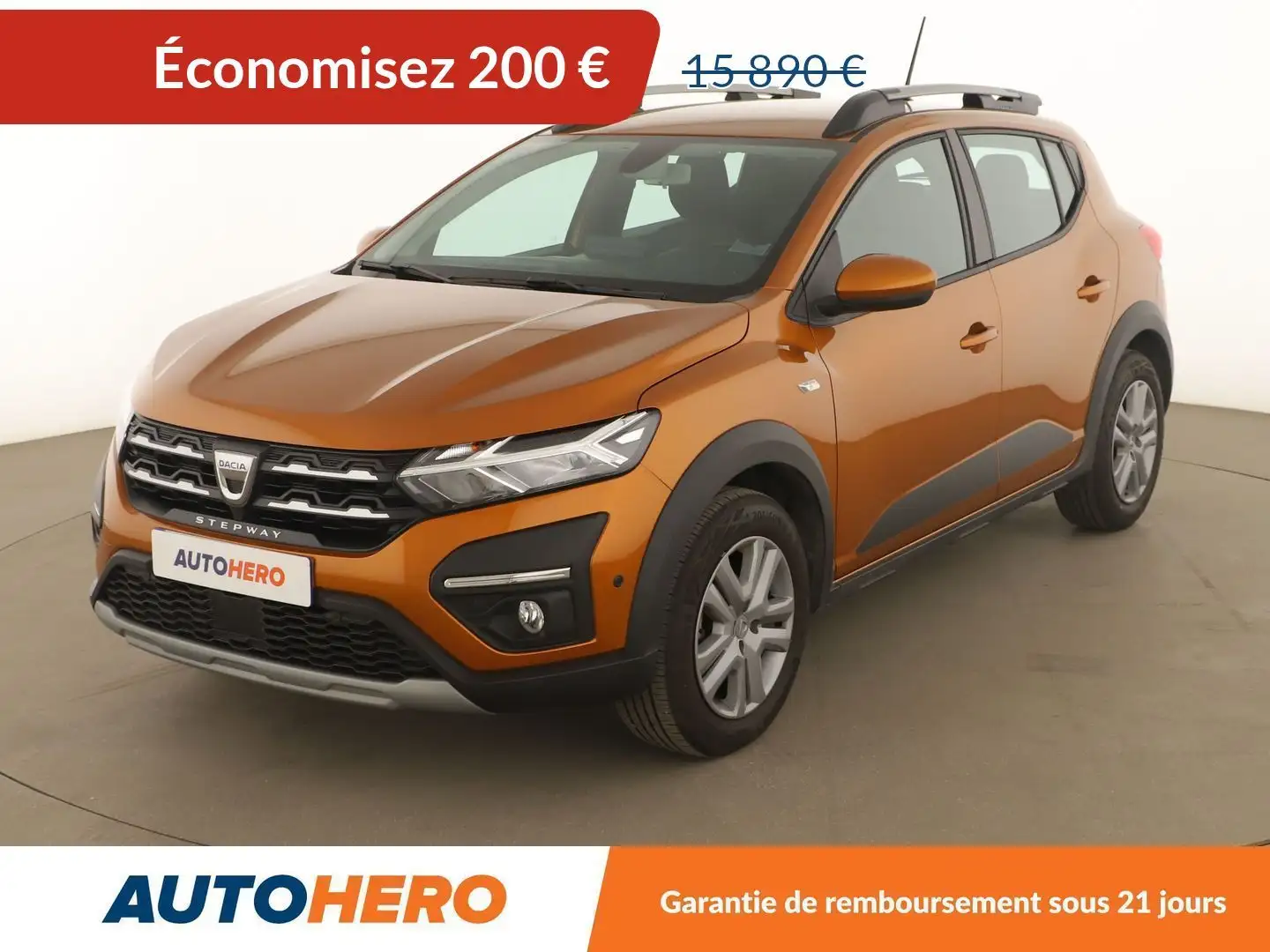 Dacia Sandero Stepway 1.0 TCe Confort Orange - 1