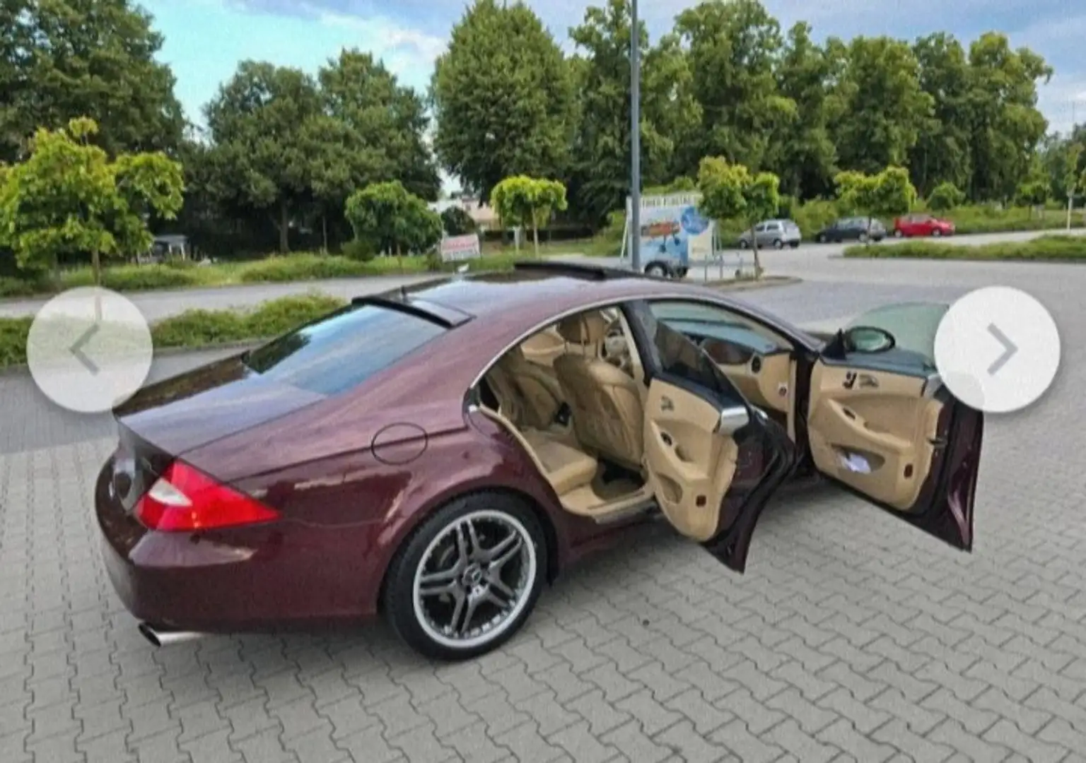 Mercedes-Benz CLS 350 CLS 350 7G-TRONIC Rouge - 1