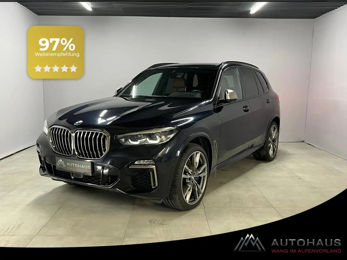 BMW X5 M50d xDrive Aut. M-Sport **MASSAGE | Luftfederung Noir - 1
