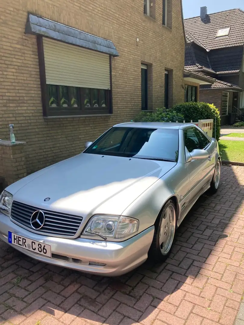 Mercedes-Benz SL 500 SL, 500 AMG original ab Werk Silver - 1