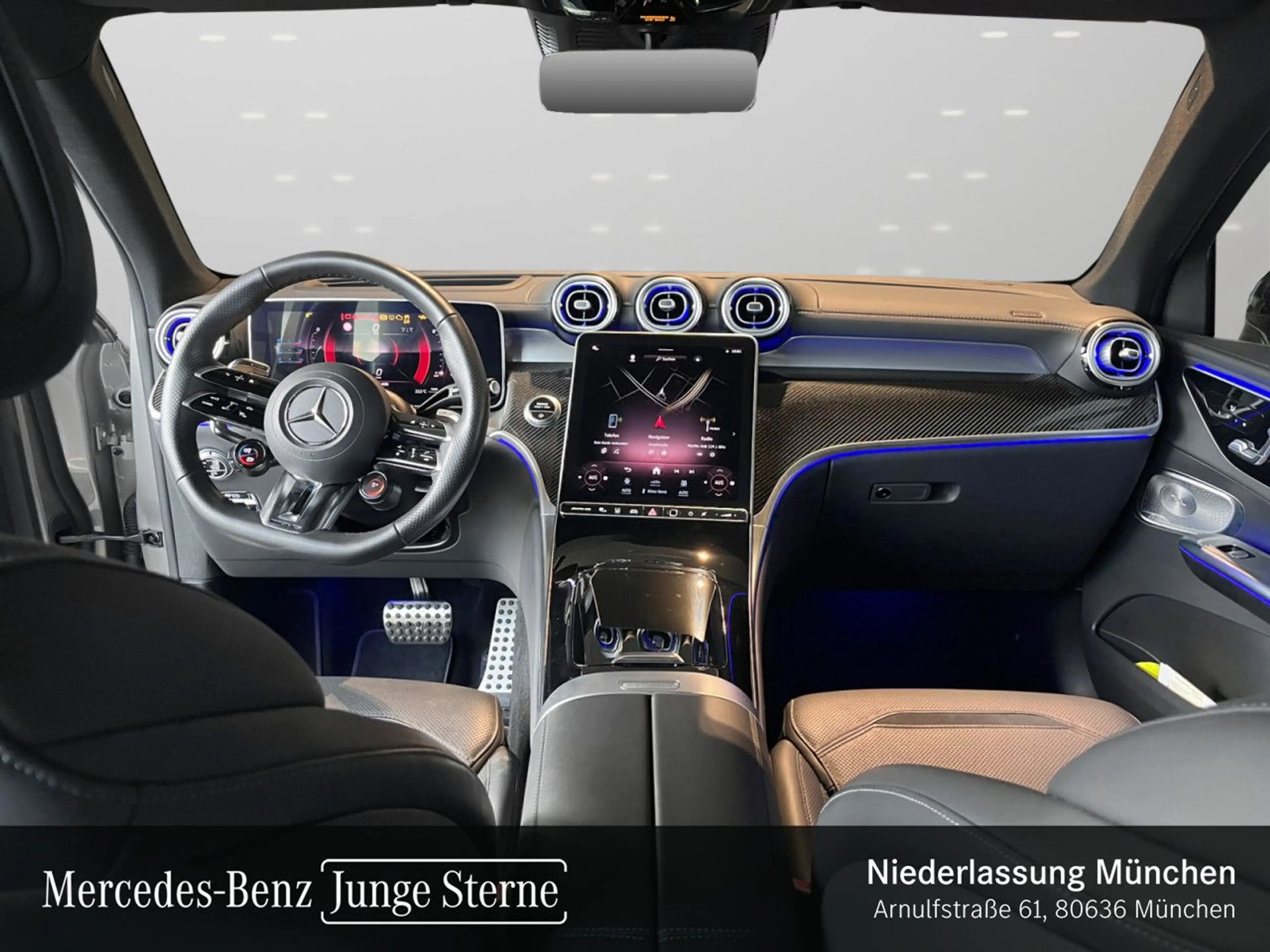 Mercedes-Benz GLC 43 AMG GLC 43 4M NIGHT+PANO+360+STHZG+BURMESTER+KEYLESS — photo 10