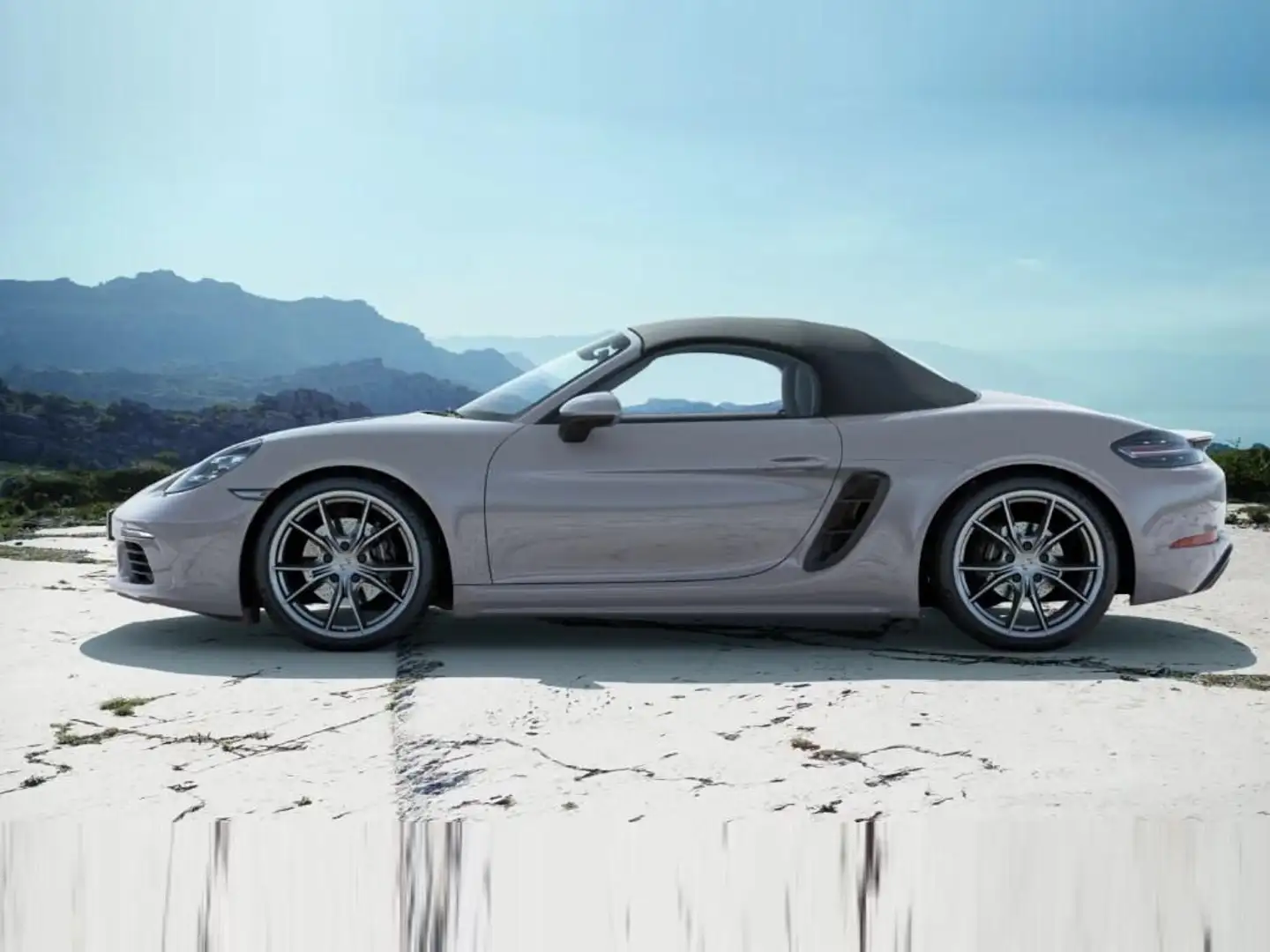 Porsche Boxster 718 2.0 300cv pdk Gris - 1