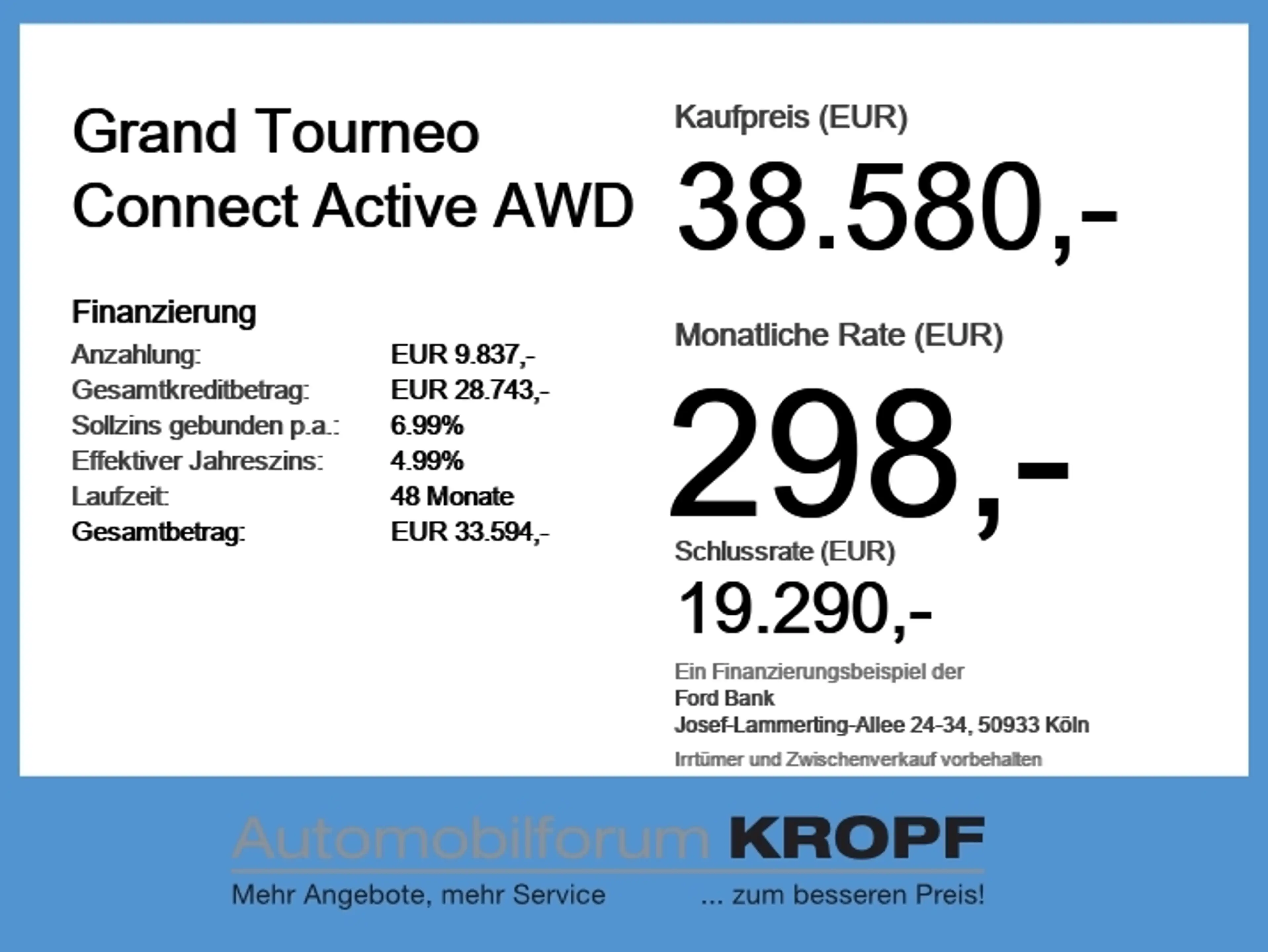 Ford Grand Tourneo Connect Active AWD 7-SITZER*PANO — photo 6