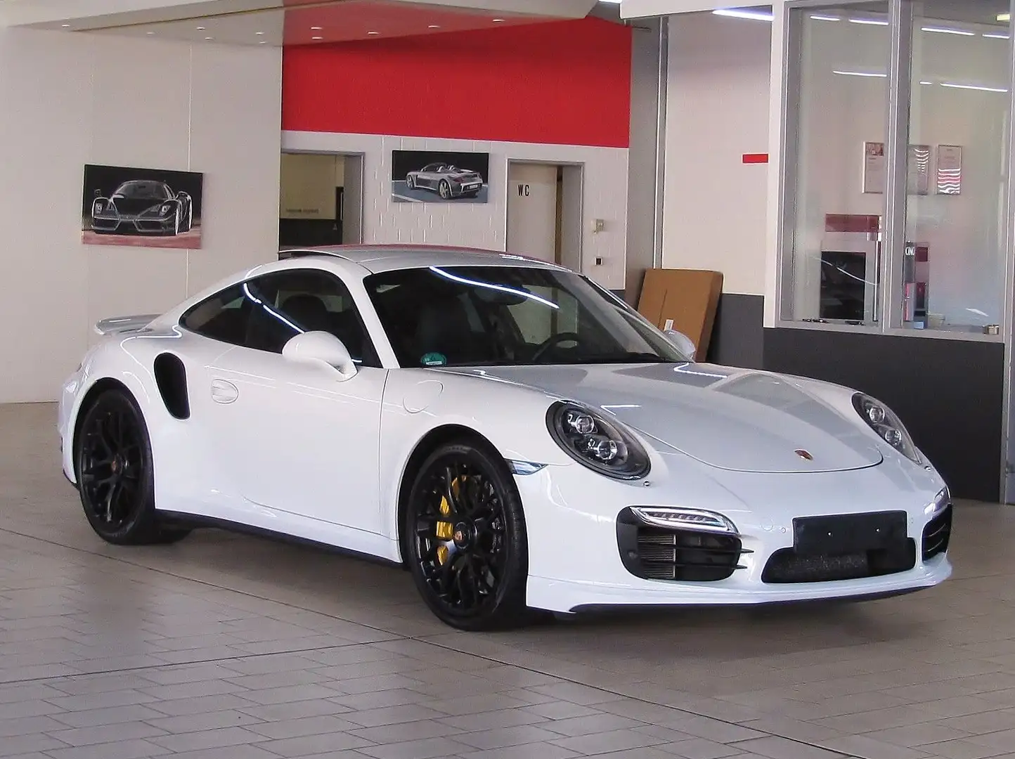 Porsche 911 991 TURBO S *KERAMiK*CARBON*PDCC*SSD* DEKRA White - 1