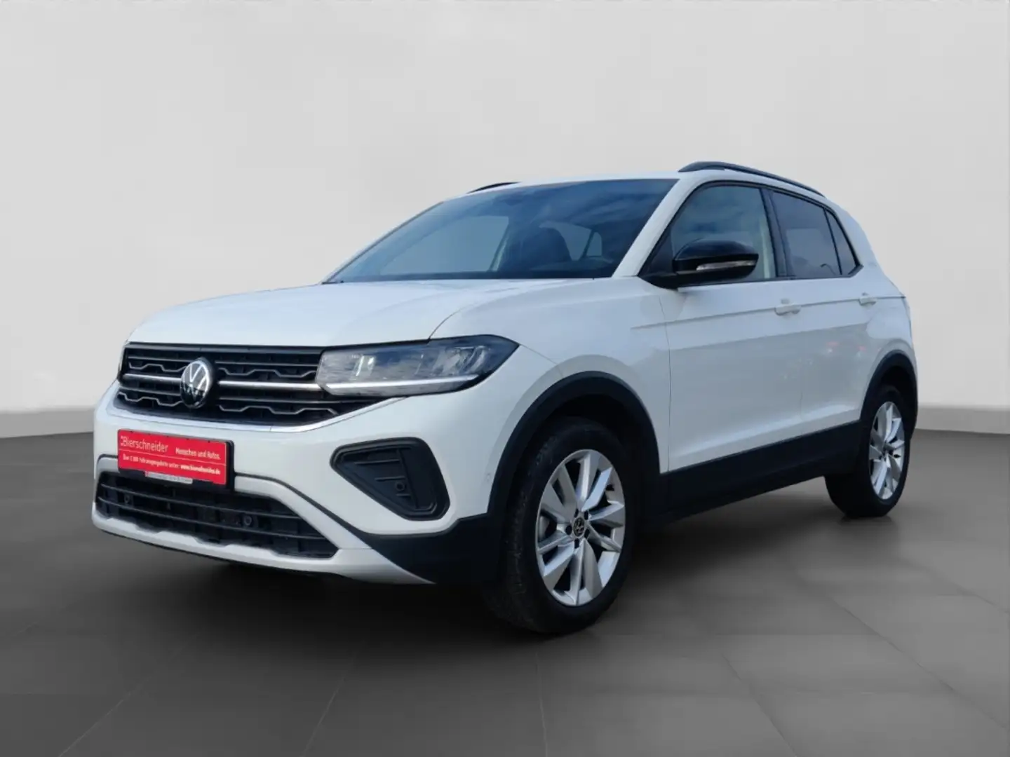 Volkswagen T-Cross 1.0 TSI DSG Goal AHK NAVI LED ACC SHZ GRA LINK 17 Blanc - 1