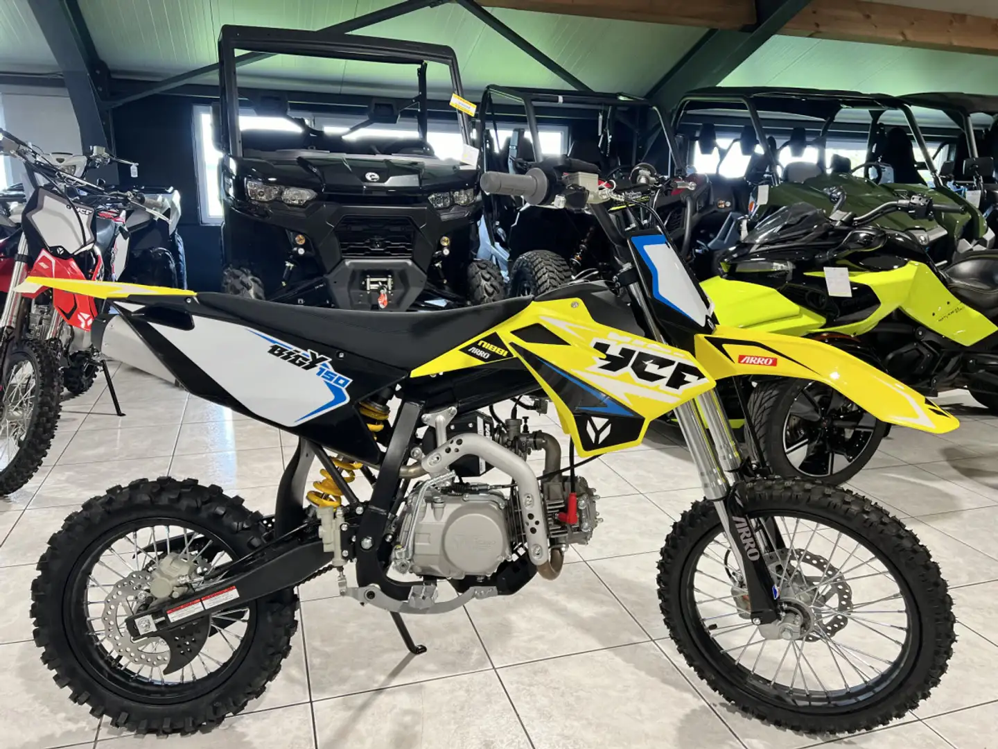 YCF Bigy 150 MX Jaune - 1