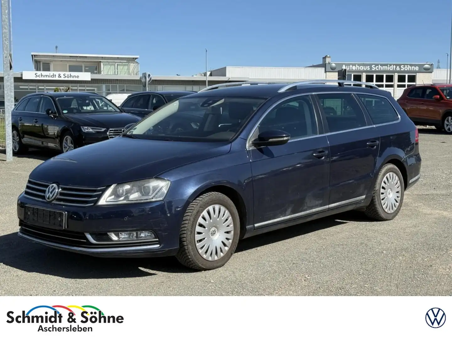 Volkswagen Passat Var 2.0 TDI Comf 4Motion NUR AUTOHÄNDLER Klima Blau - 1