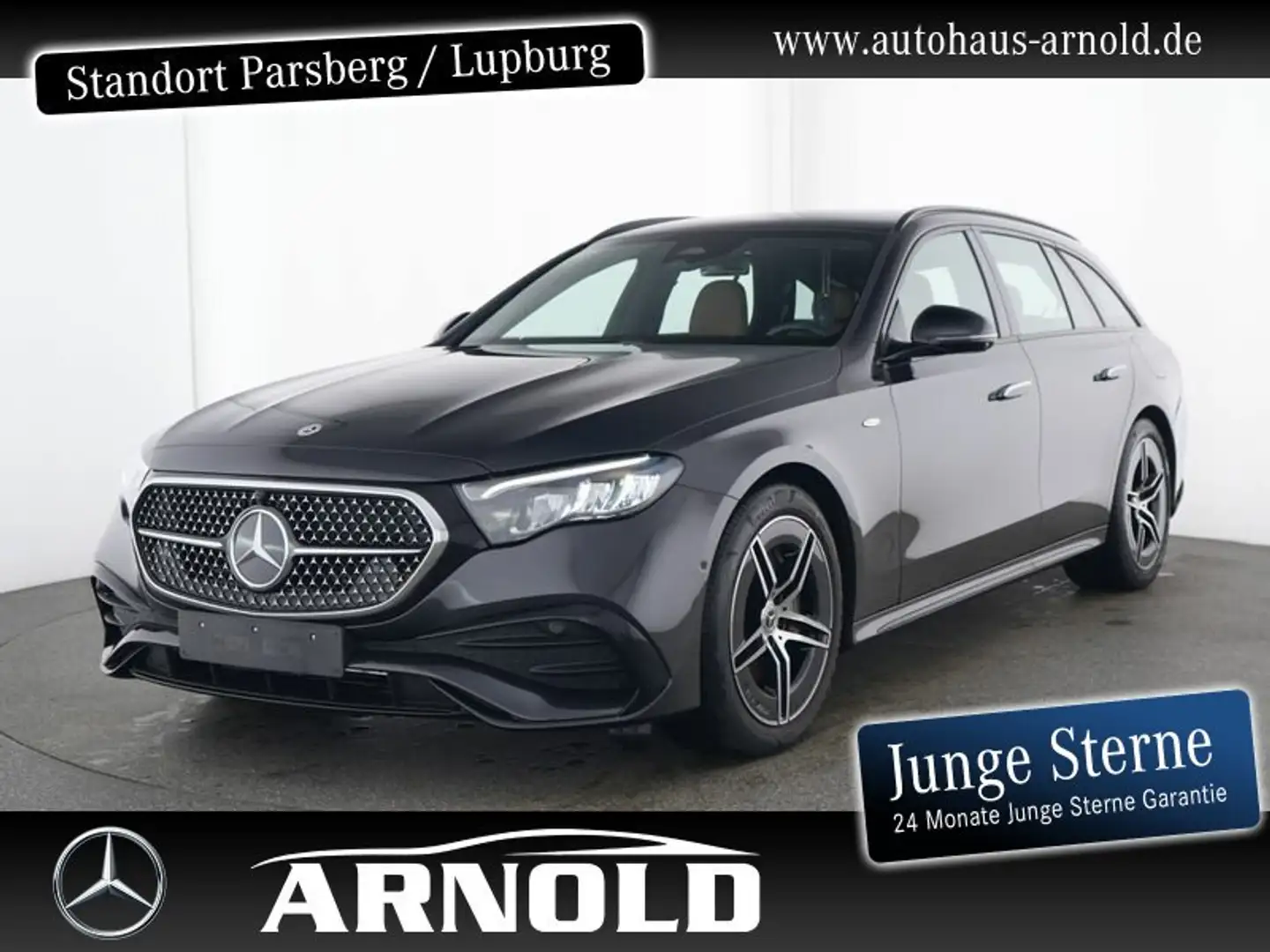 Mercedes-Benz E 300 E 300 T e AMG Line Night 360° AHK Distronic Totw Grau - 1