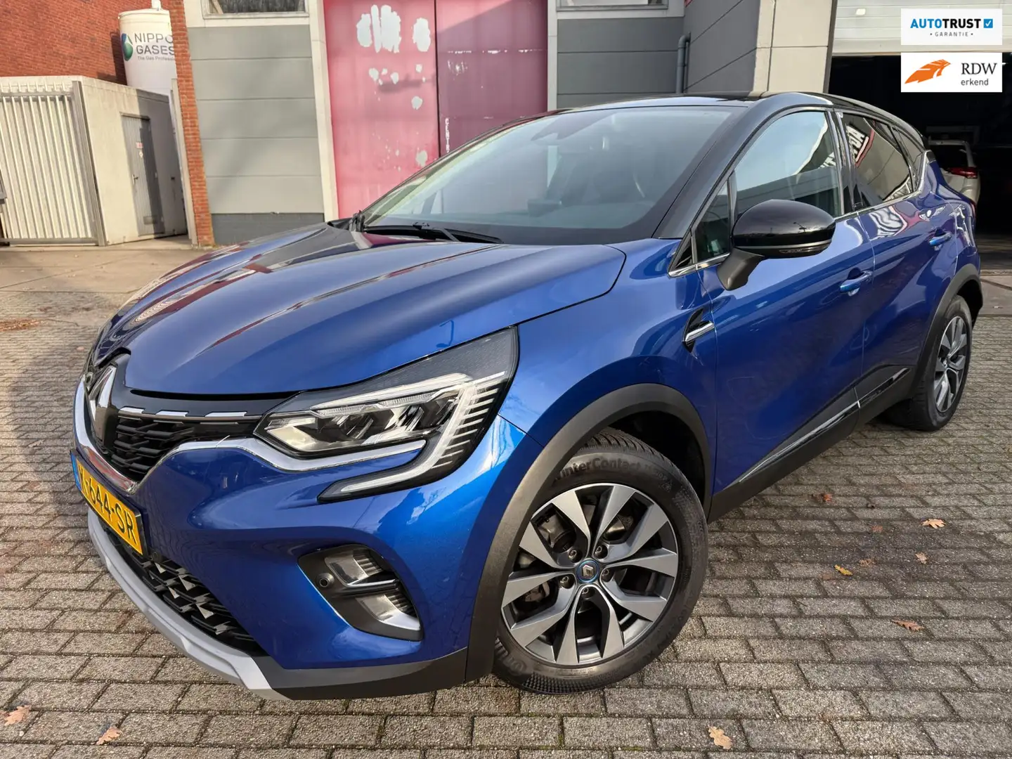 Renault Captur 1.6 E-Tech 2021 PHEV HYBRID 193 PK INTENS CARPLAY Blu/Azzurro - 1