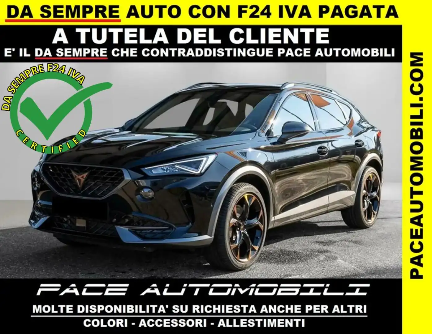 km0 Cupra Formentor SUV/Fuoristrada/Pick-up a Artena – Roma per € 42.900,-