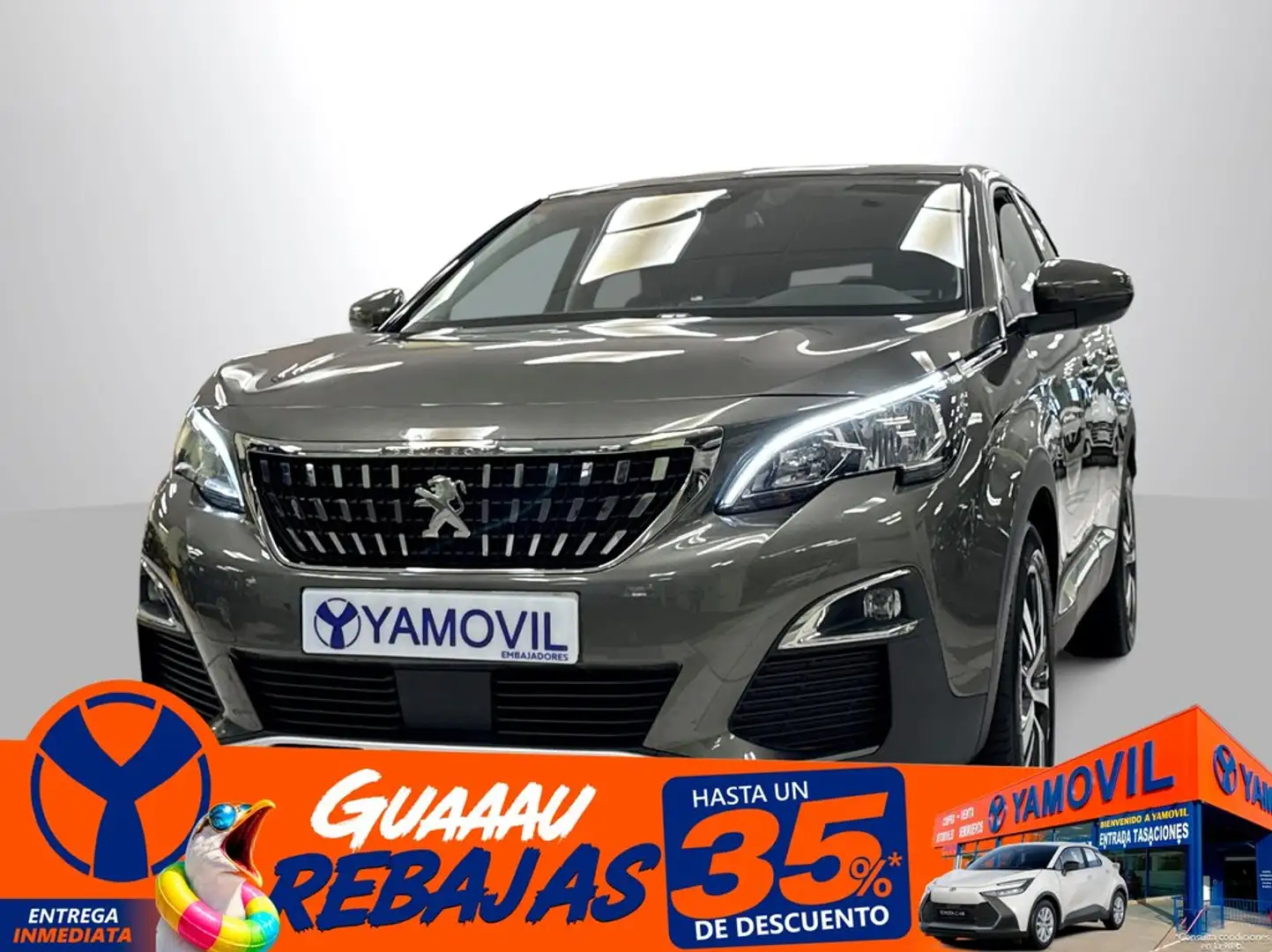 Peugeot 3008 1.2 S&S PureTech Allure 130 Gris - 1