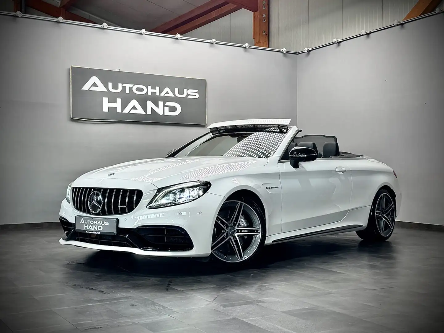 Mercedes-Benz C 63 AMG C63 AMG*HEAD-UP*VIRTUAL*BURMESTER*PERFORMANCE*1H Weiß - 1