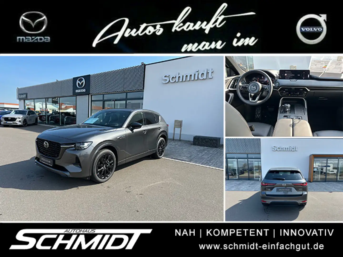 Mazda CX-60 3.3L e-SKYACTIV D 254ps Grau - 1