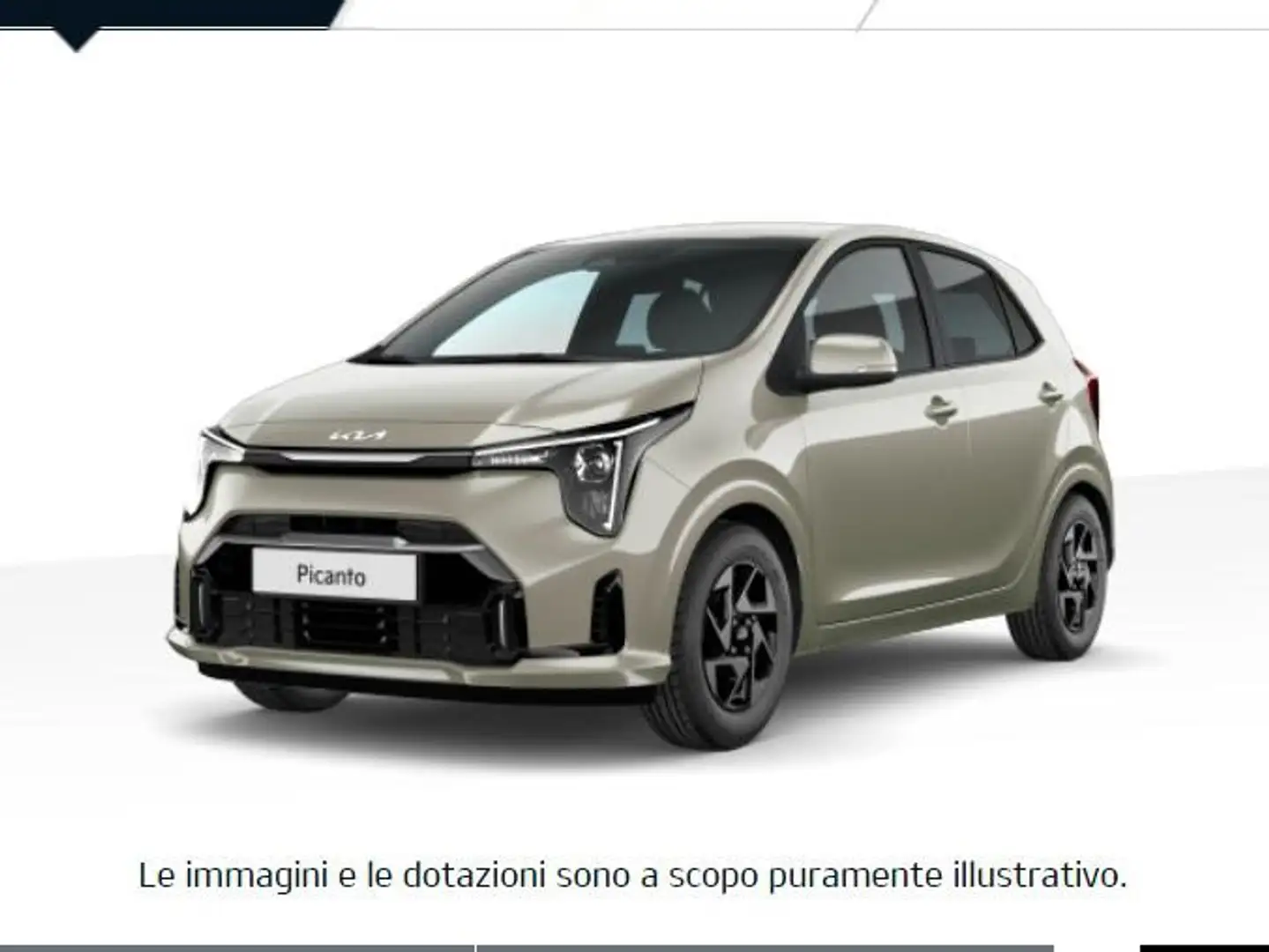 Kia Picanto 1.0 mpi 62CV Urban NUOVA KM0 PRONTA CONSEGNA Grigio - 2